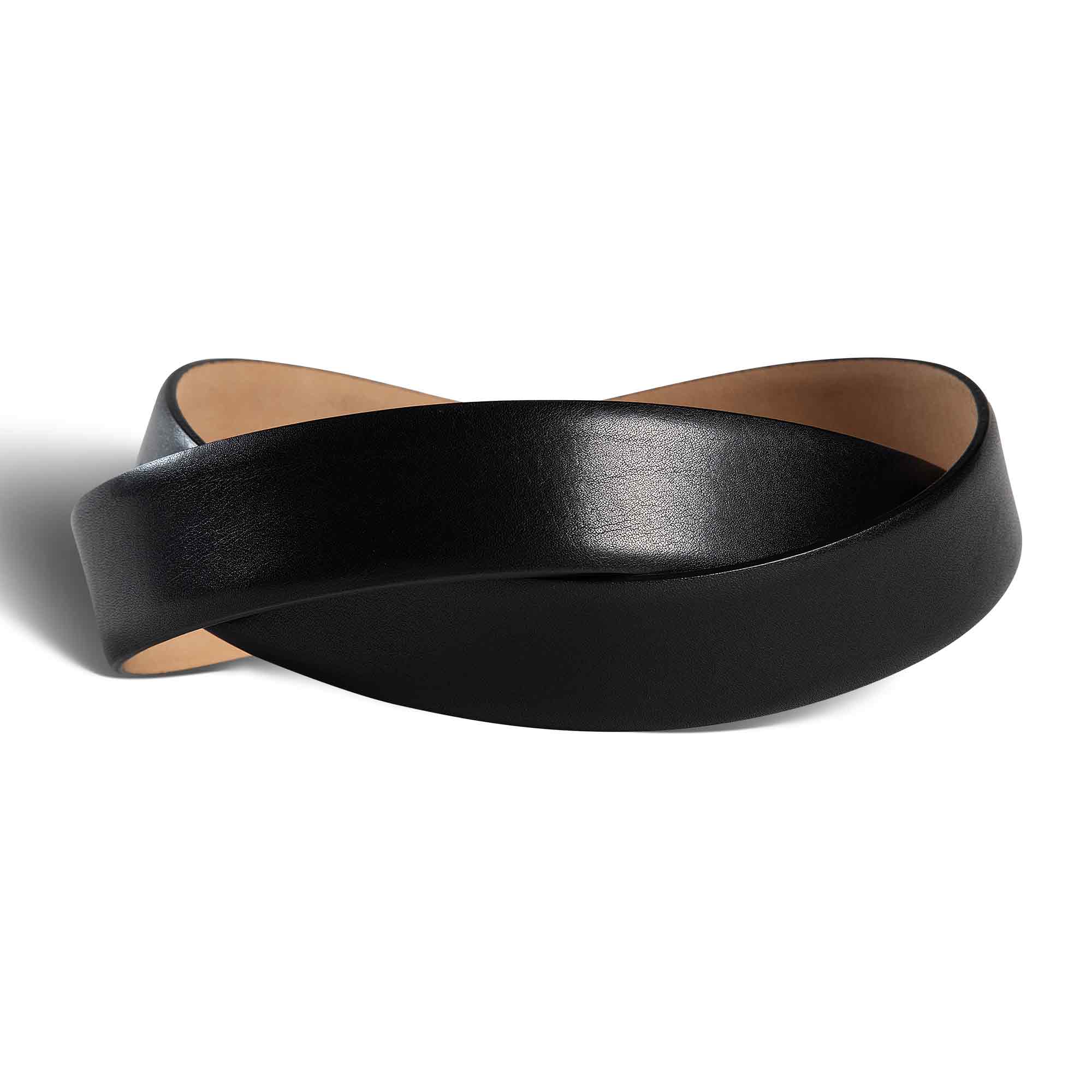 Mens Fashion Leather Belt | Akard | Black - Image 4