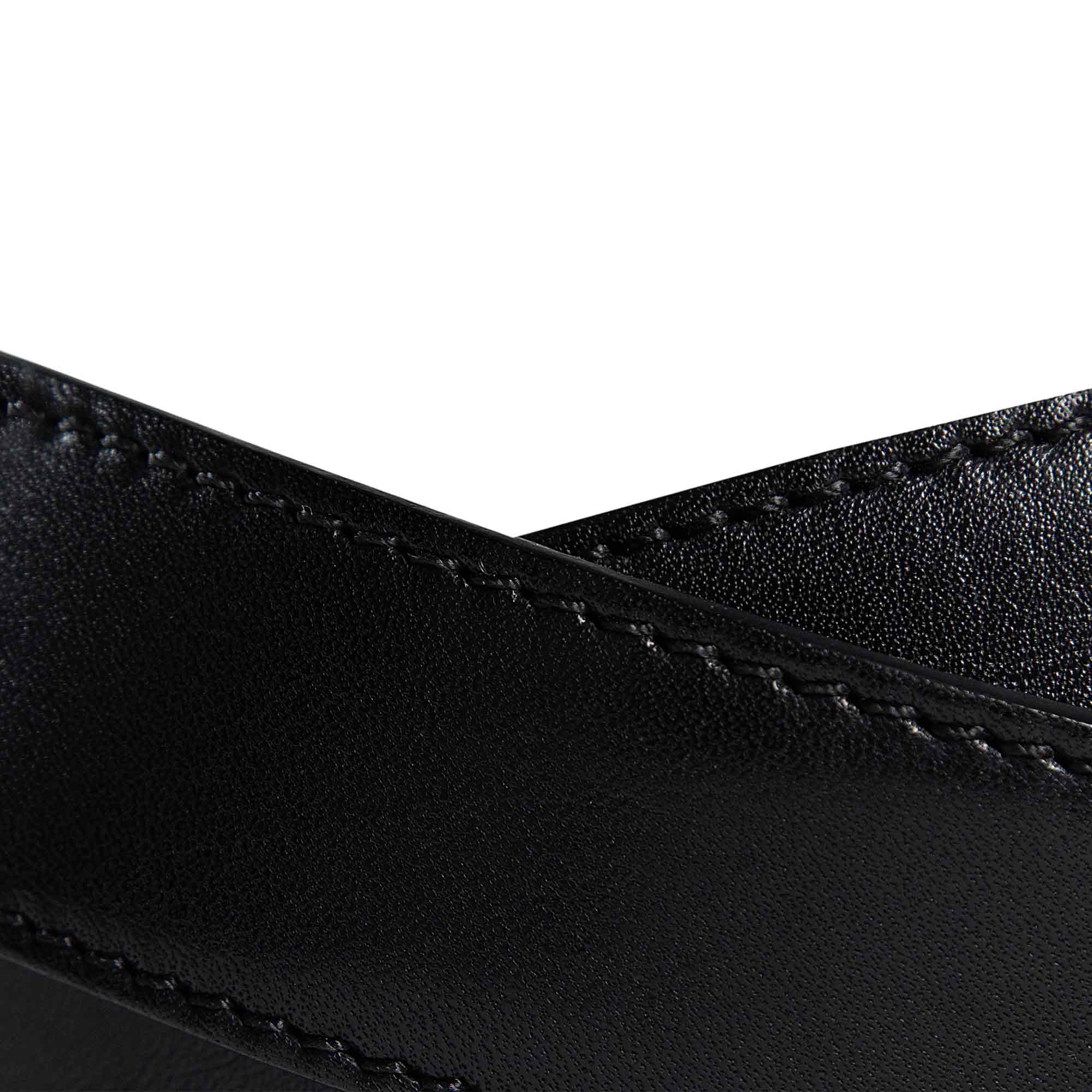 Women's Leather Belt | Beverly | Black - Image 5