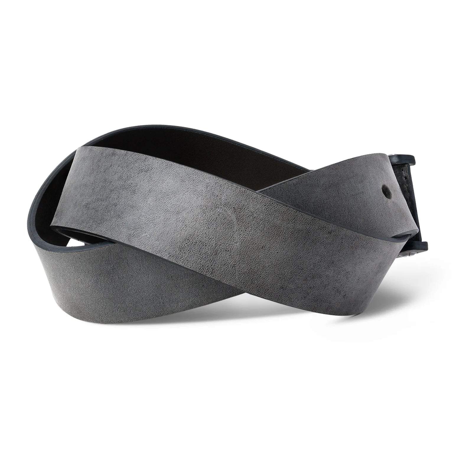 Boone Men's Leather Belt | Rock Gray - Image 3