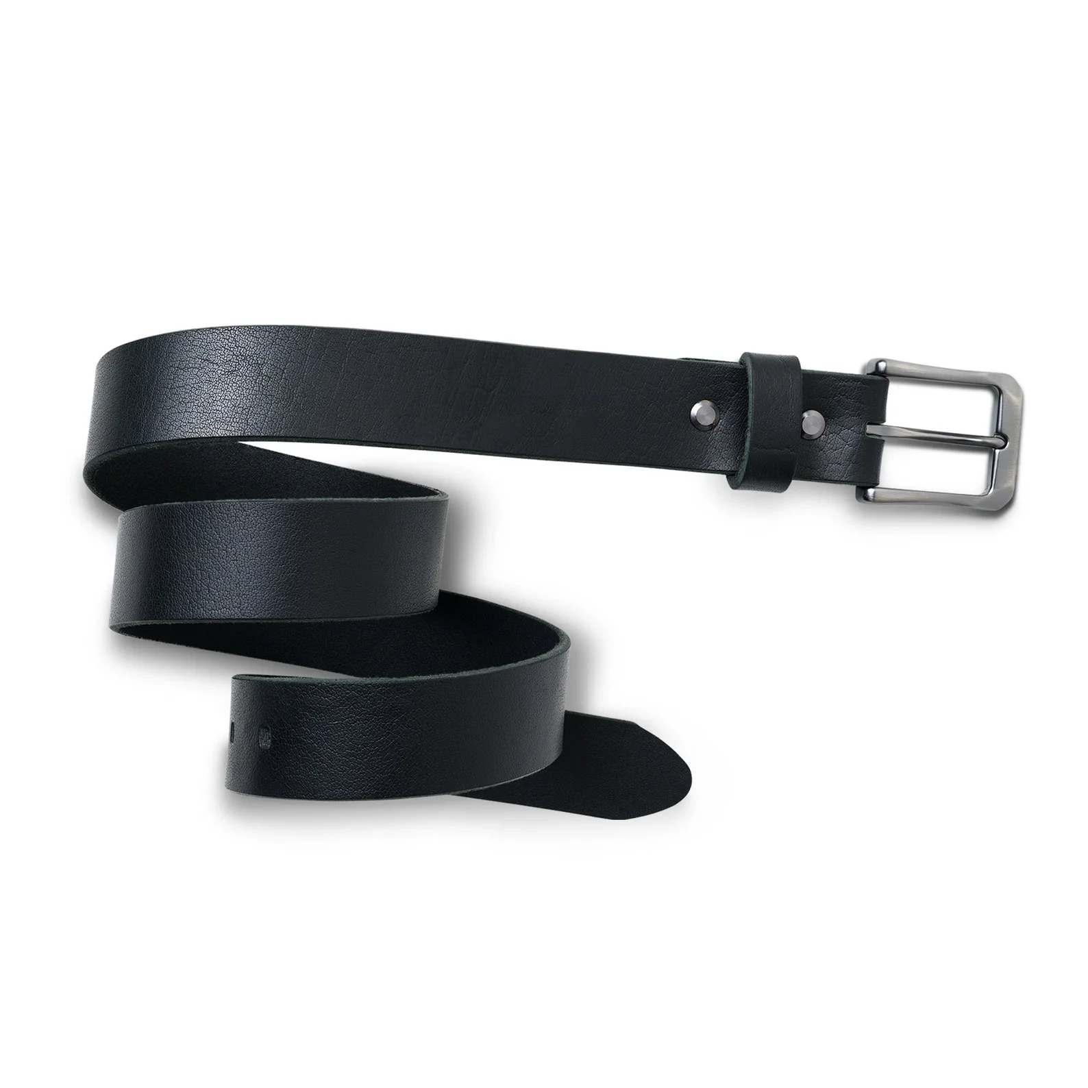 Buffalo Men's Leather Belt | Black - Image 3