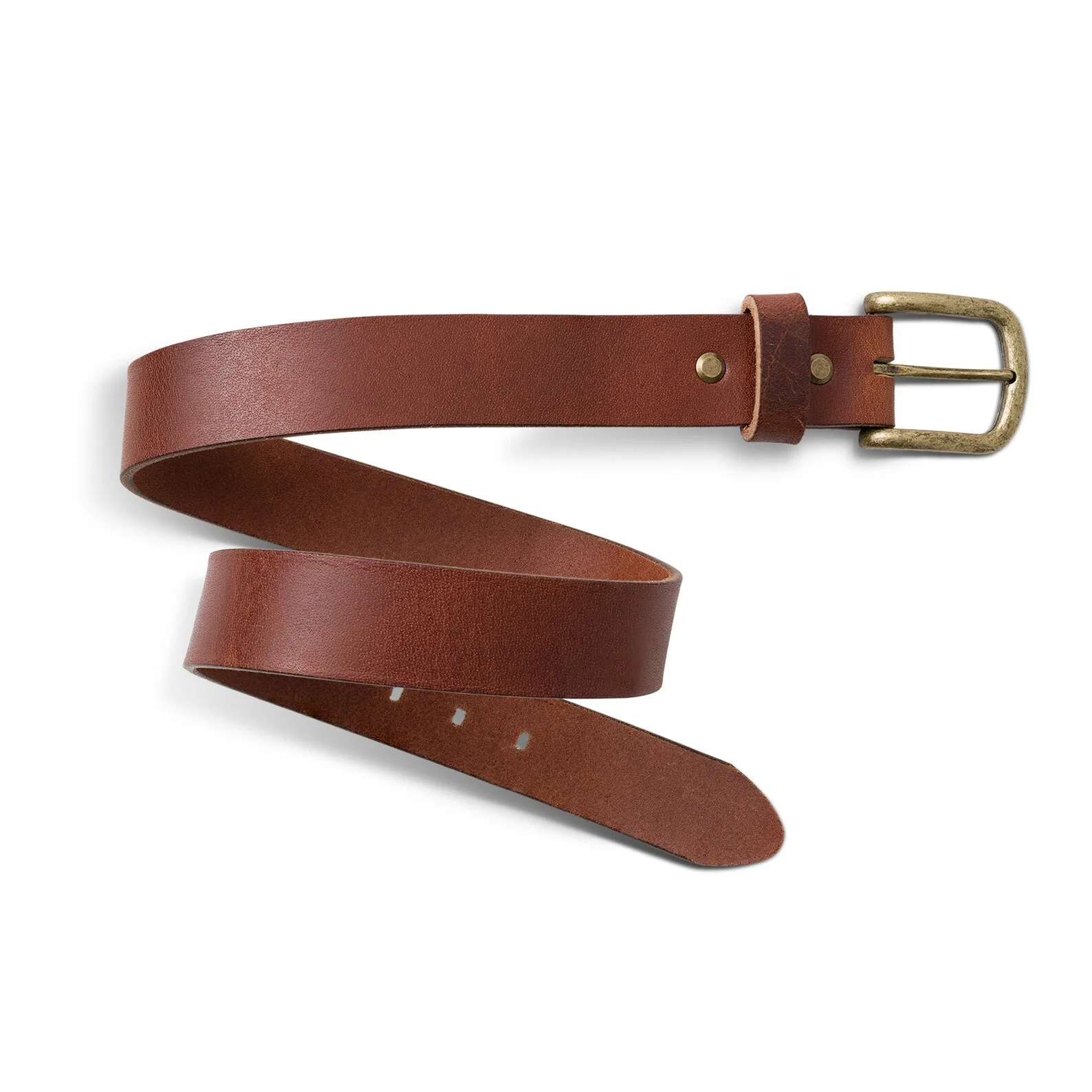 Buffalo Men's Leather Belt | Rustic Brown - Image 3