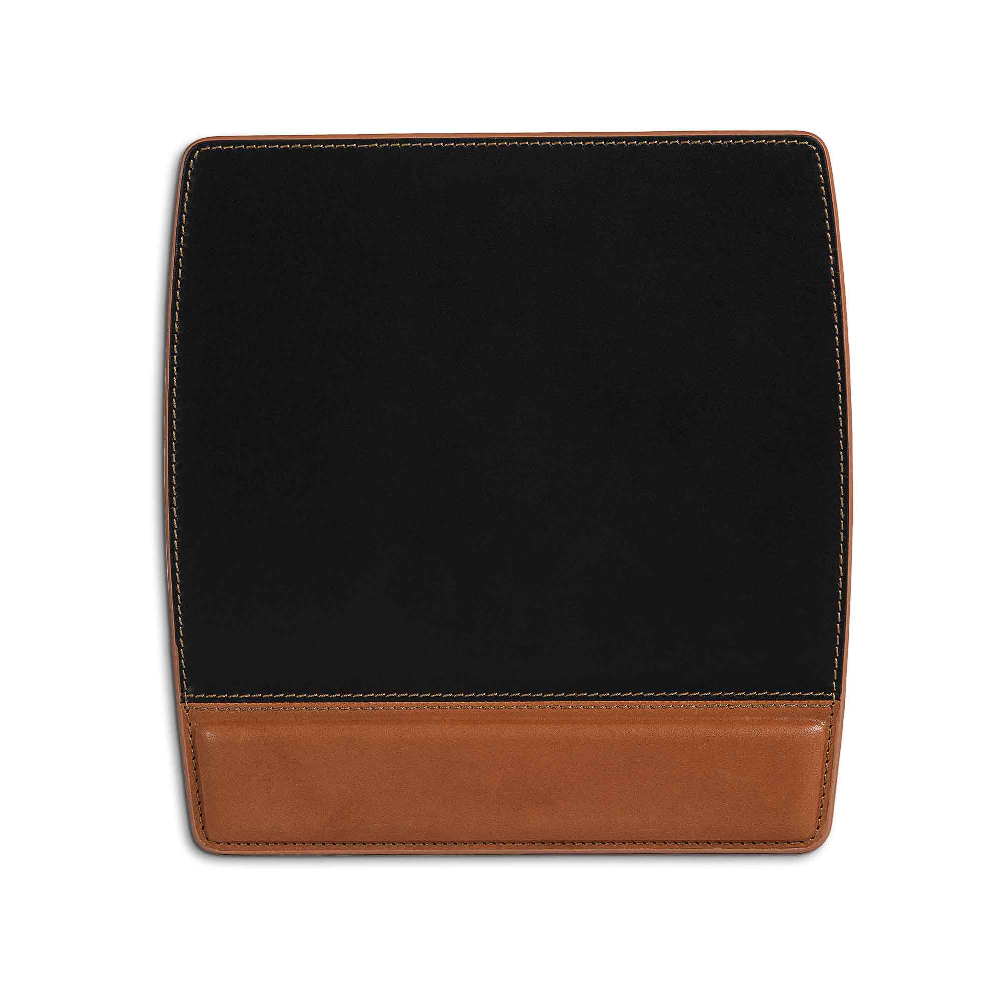 Bumpy Leather Mouse Pad | Maui Charcoal Black - Image 5