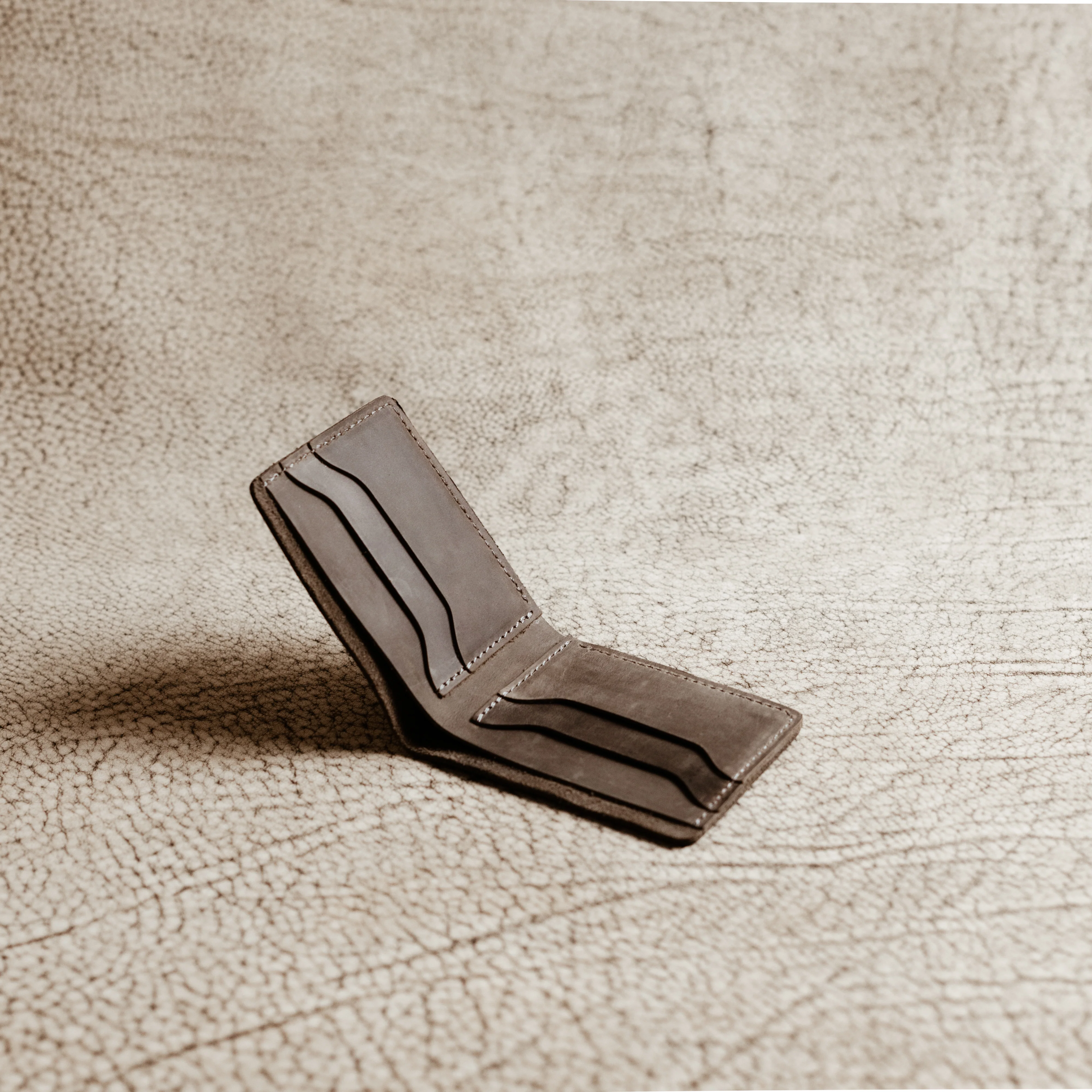 Bureau Leather Bifold Wallet | Rock Gray - Image 5