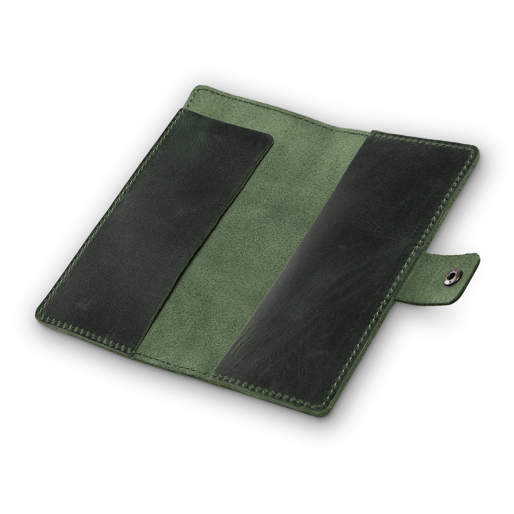 Clark | Checkbook Cover | Green - Image 3