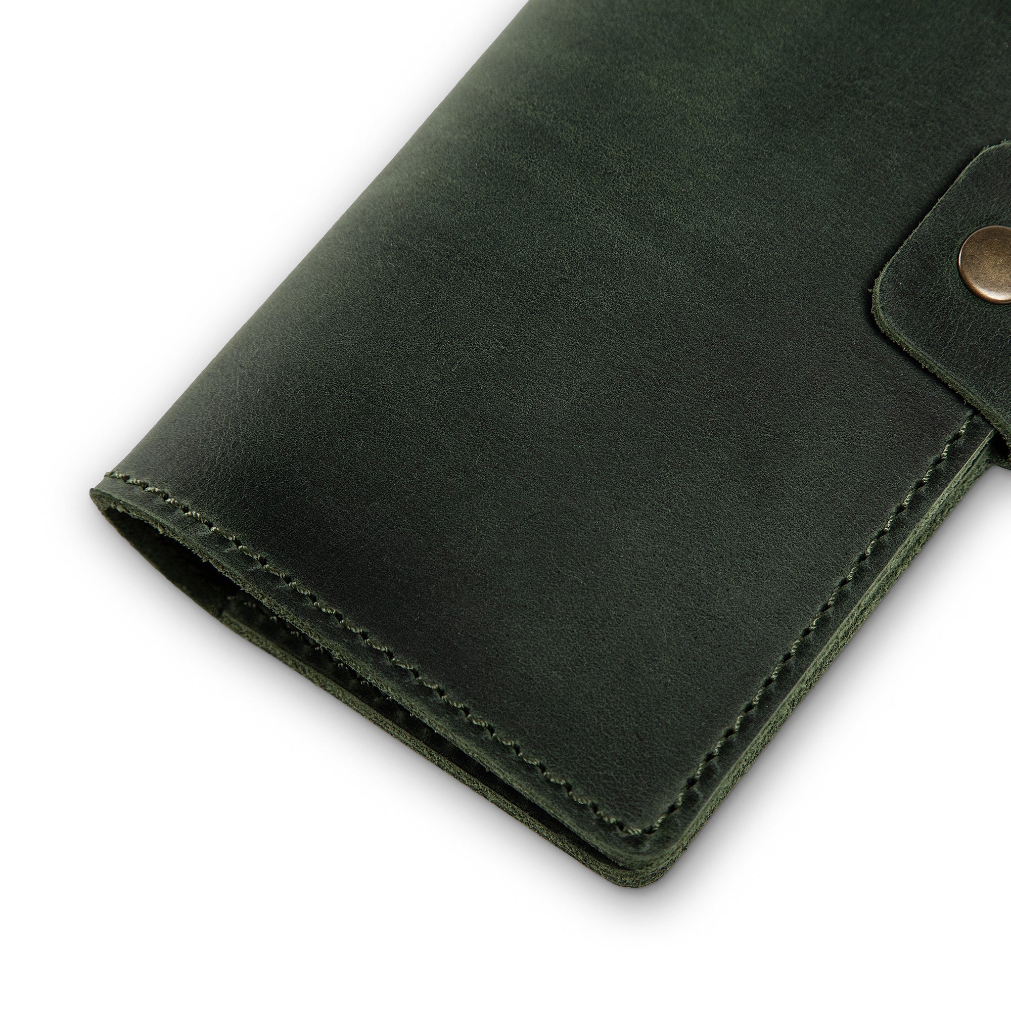 Clark | Checkbook Cover | Green - Image 4