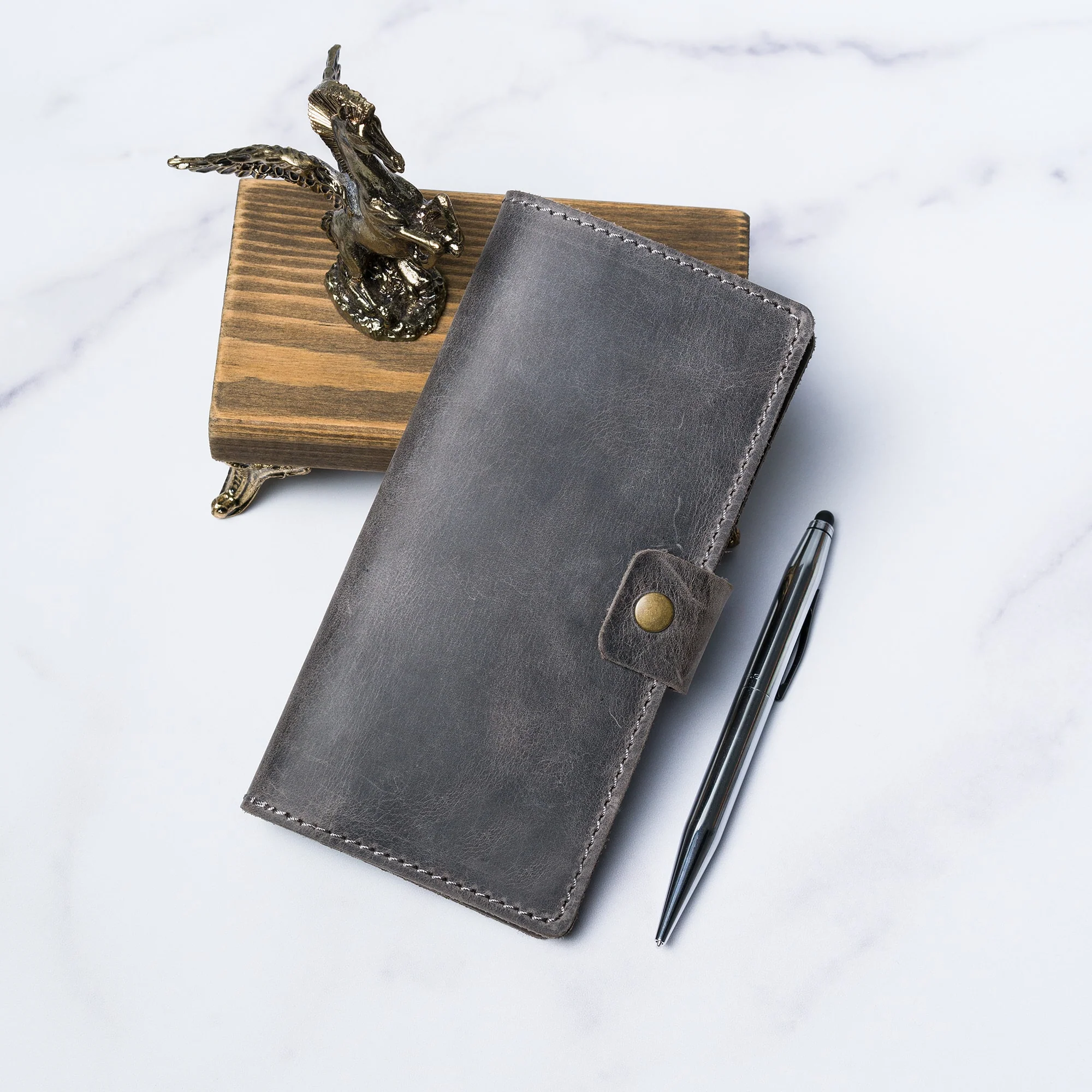 Clark | Checkbook Cover | Rock - Image 5