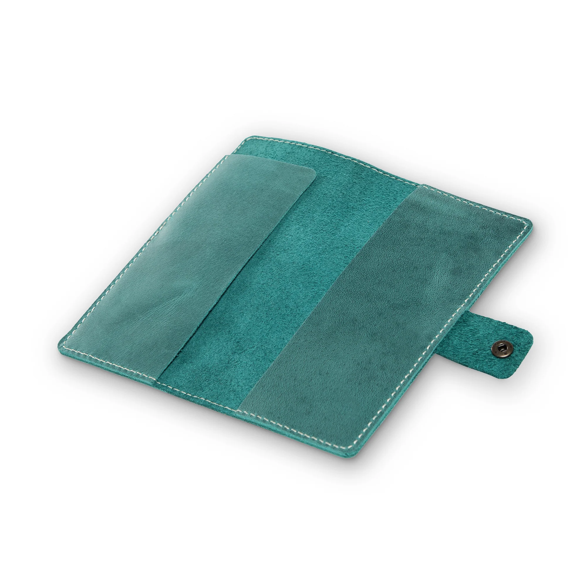 Clark | Checkbook Cover | Turquoise - Image 3