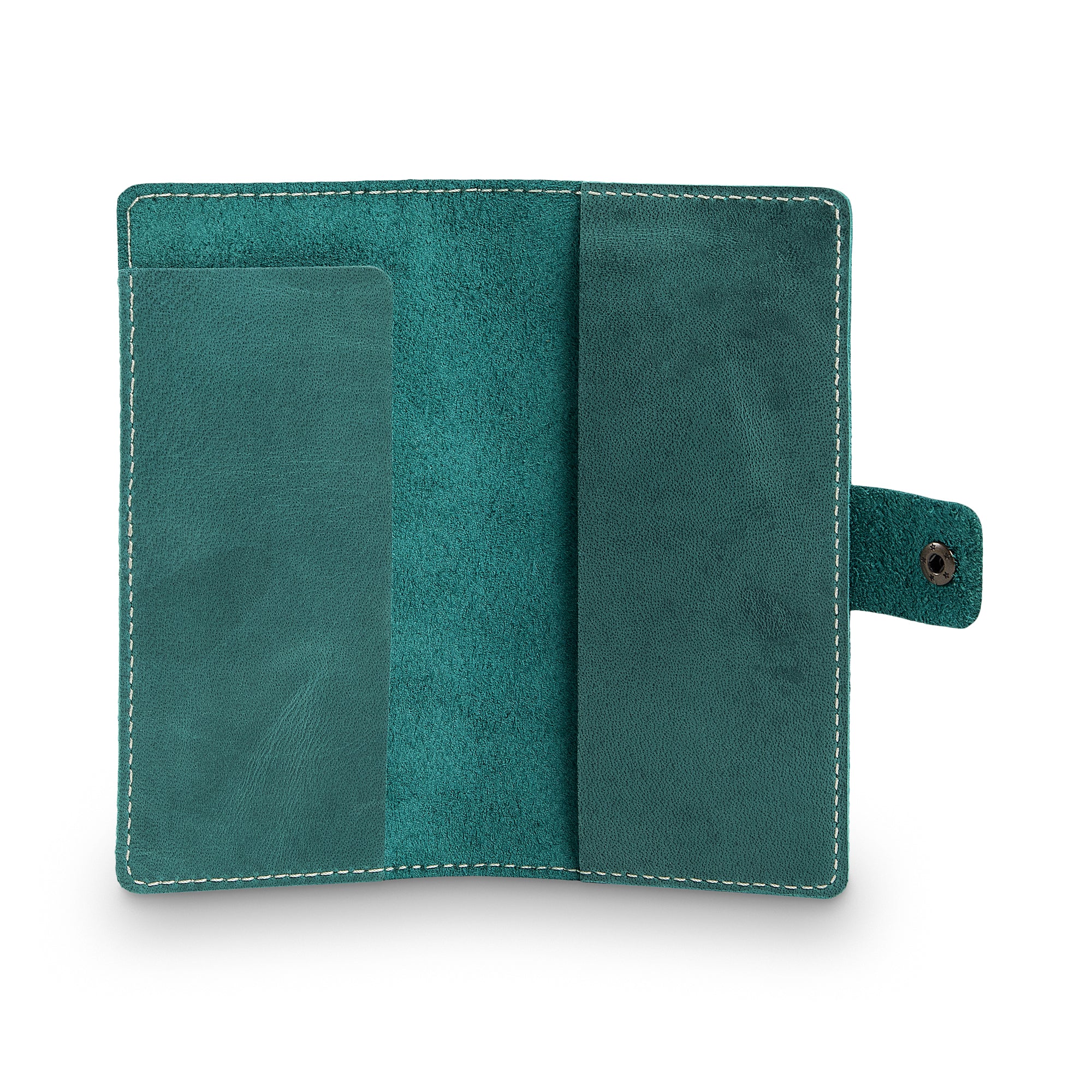 Clark | Checkbook Cover | Turquoise - Image 5