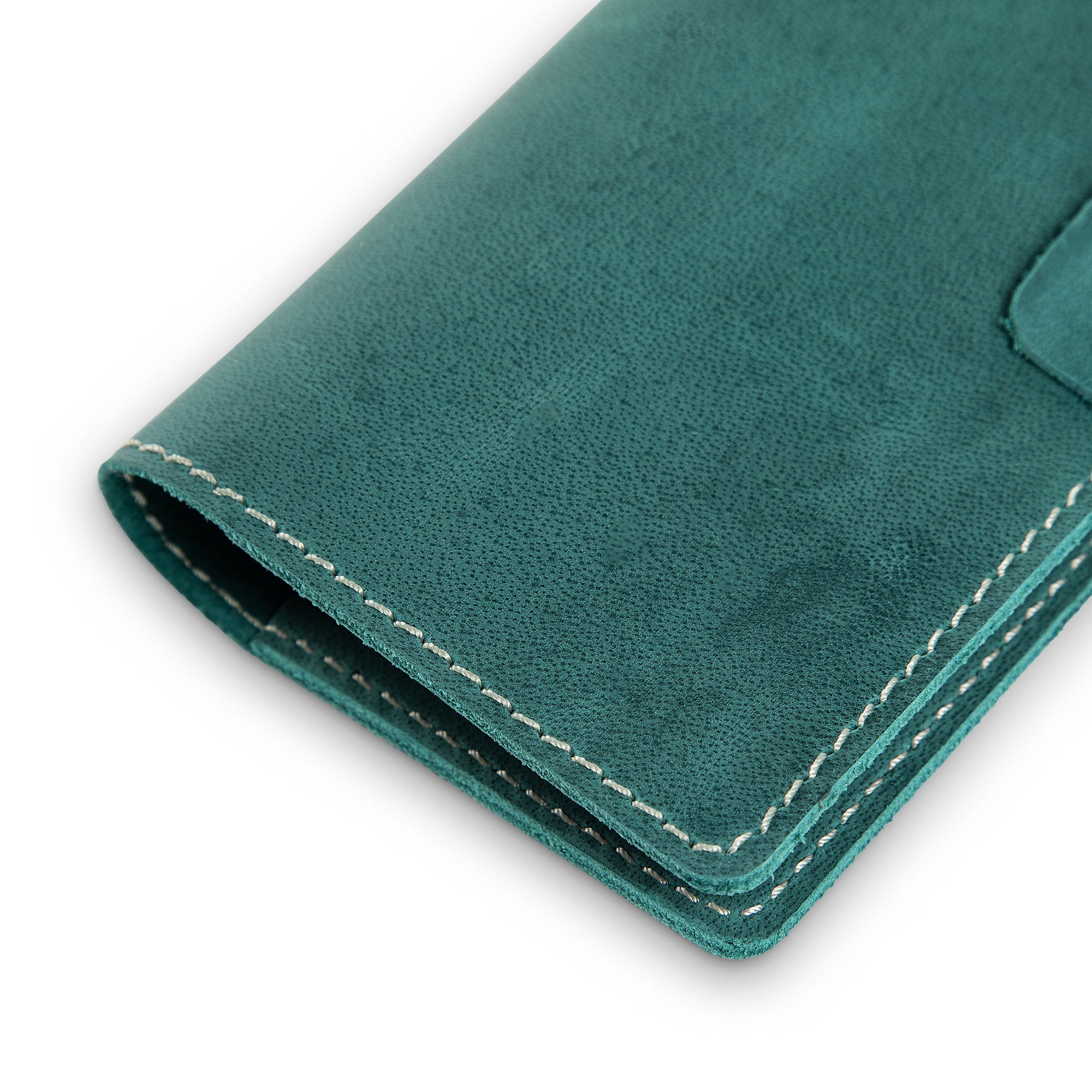 Clark | Checkbook Cover | Turquoise - Image 6