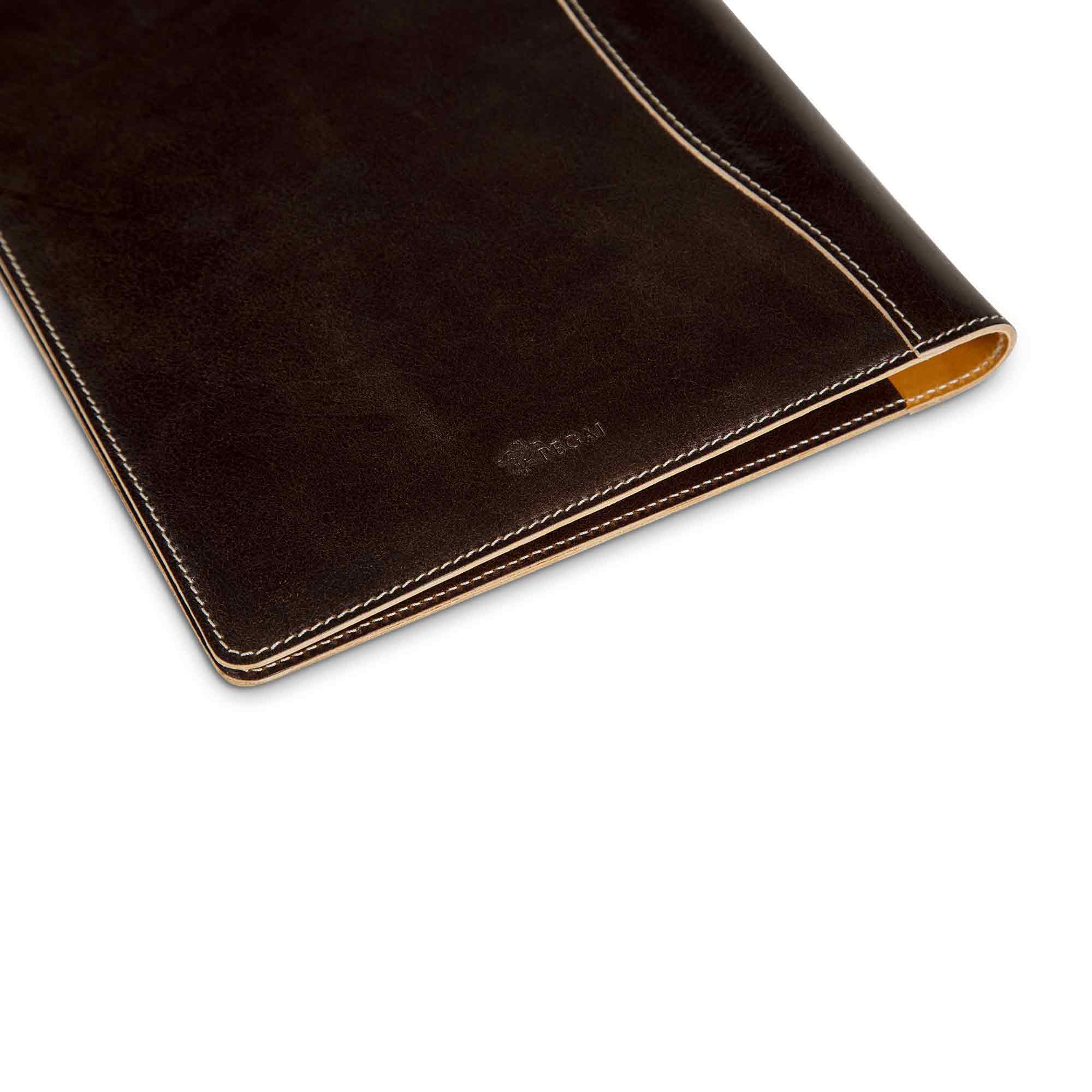 Marshall | Italian Leather Padfolio | Dark Brown - Image 4