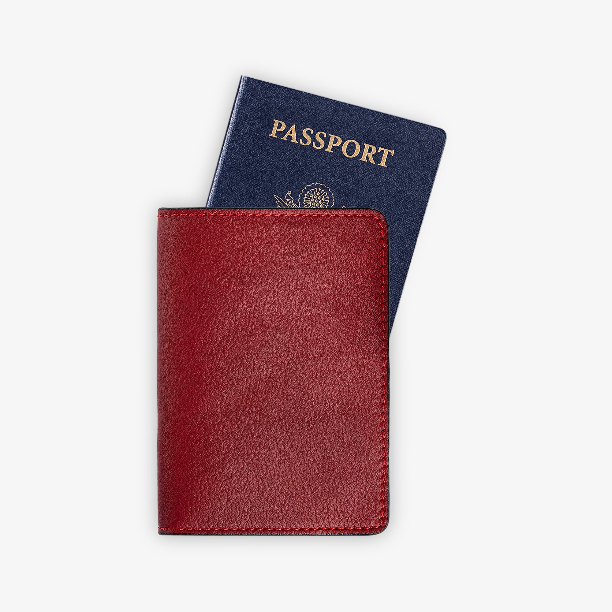 Diplomat | Passport Wallet | Burgundy - Image 4