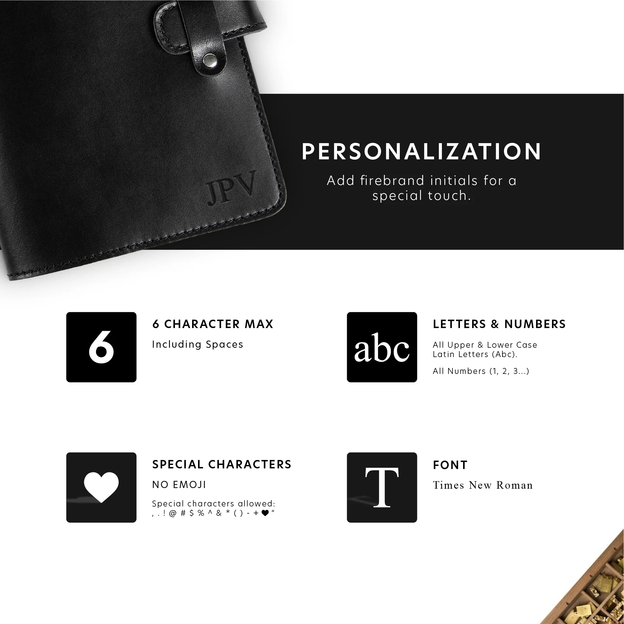 DuPage | Leather Journal | Black - Image 4