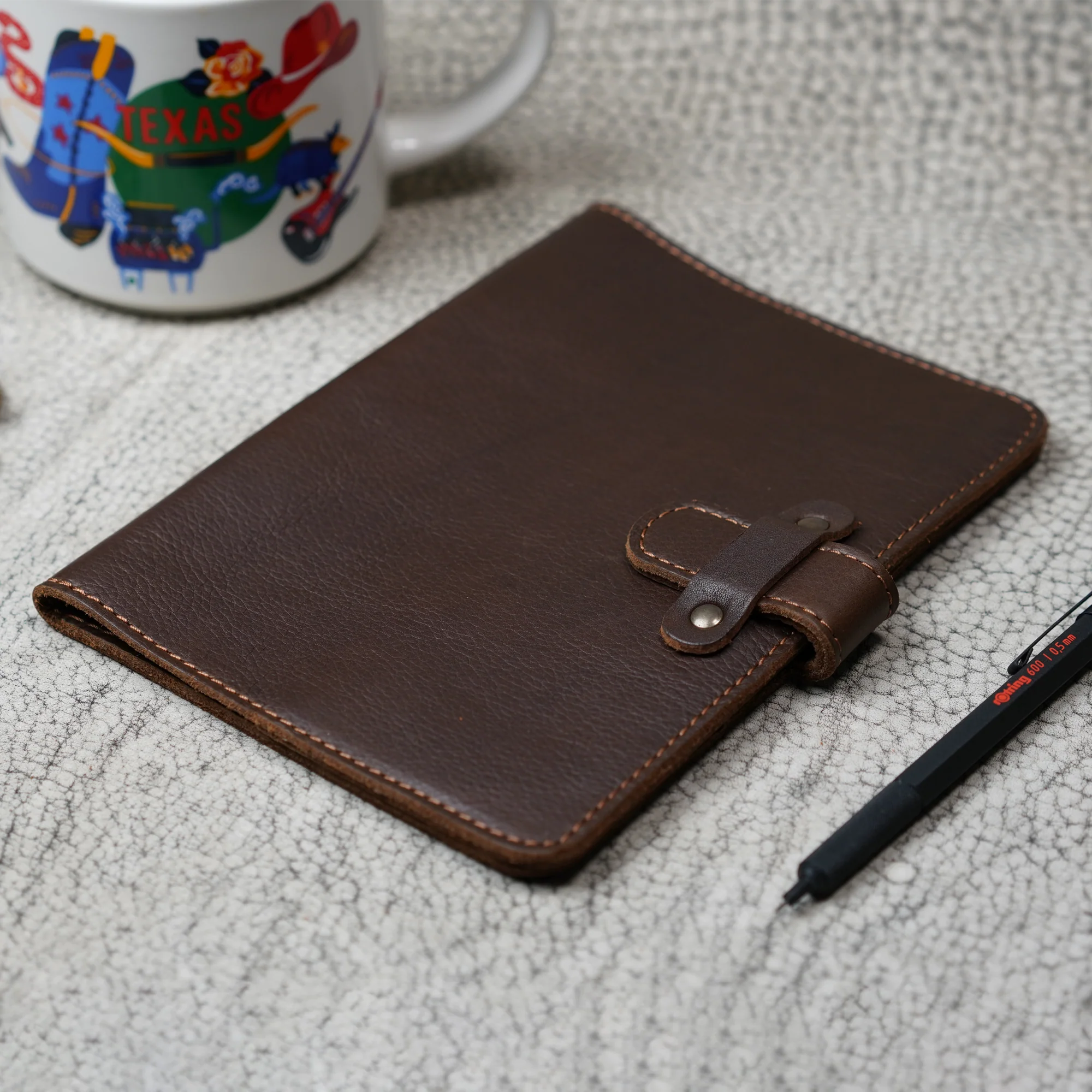 DuPage Leather Journal | Dymnos Brown - Image 2