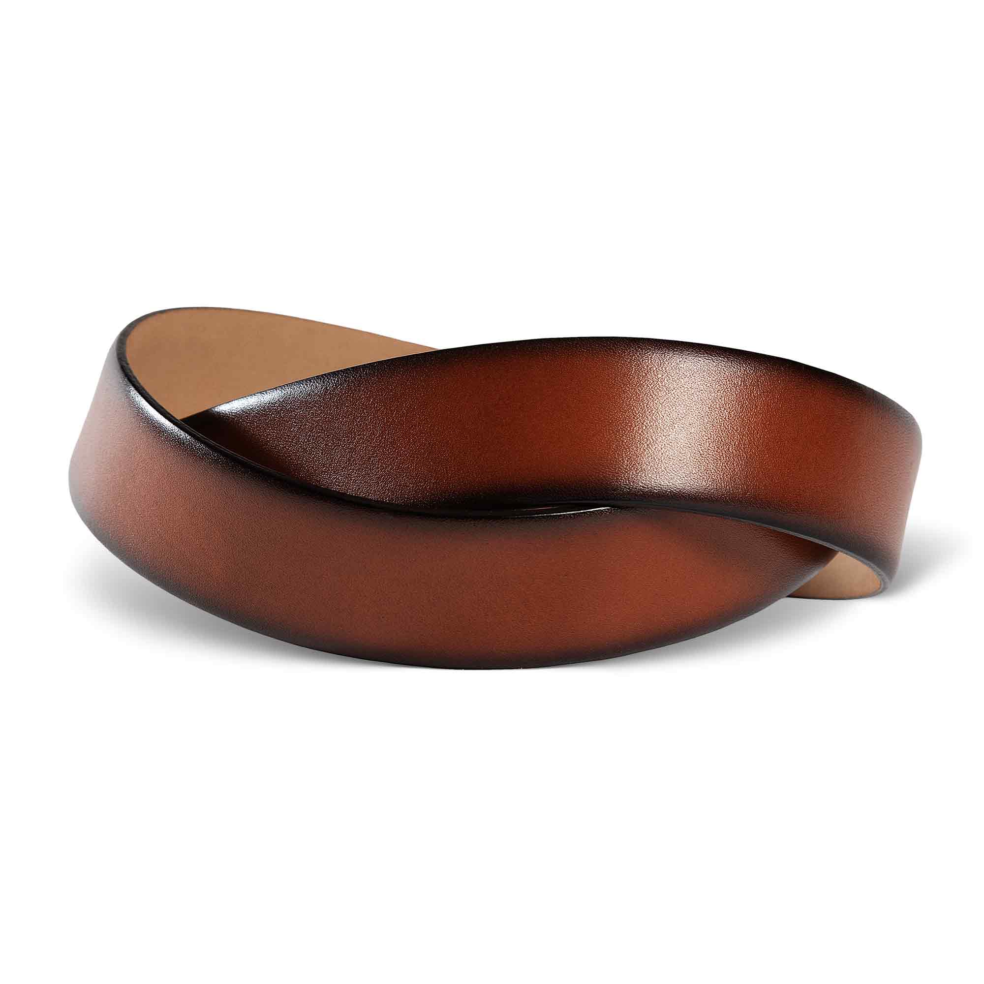 Mens Fashion Leather Belt | Griffin | Brown - Image 4