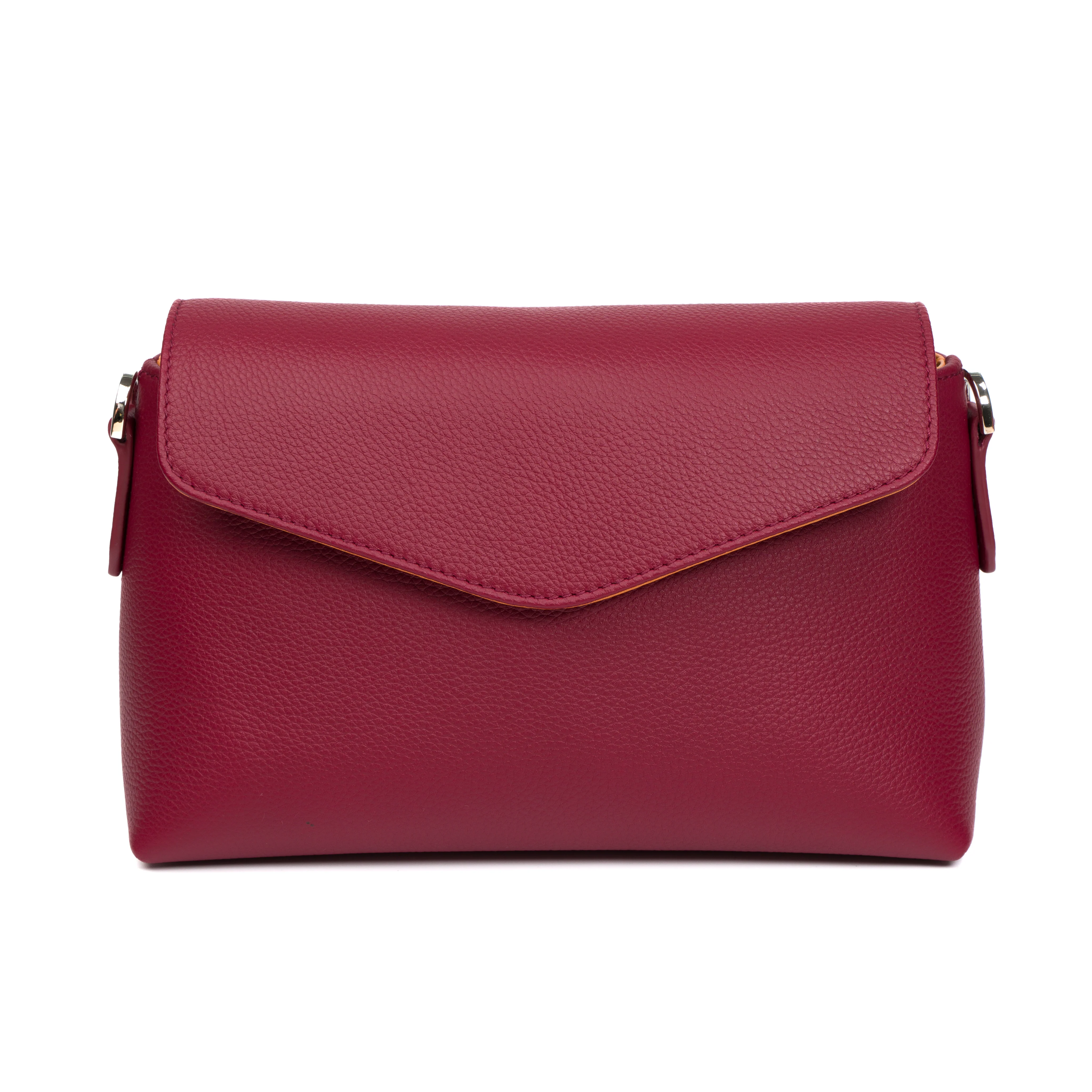 Helen | Pebbled Calf | Burgundy - Image 4