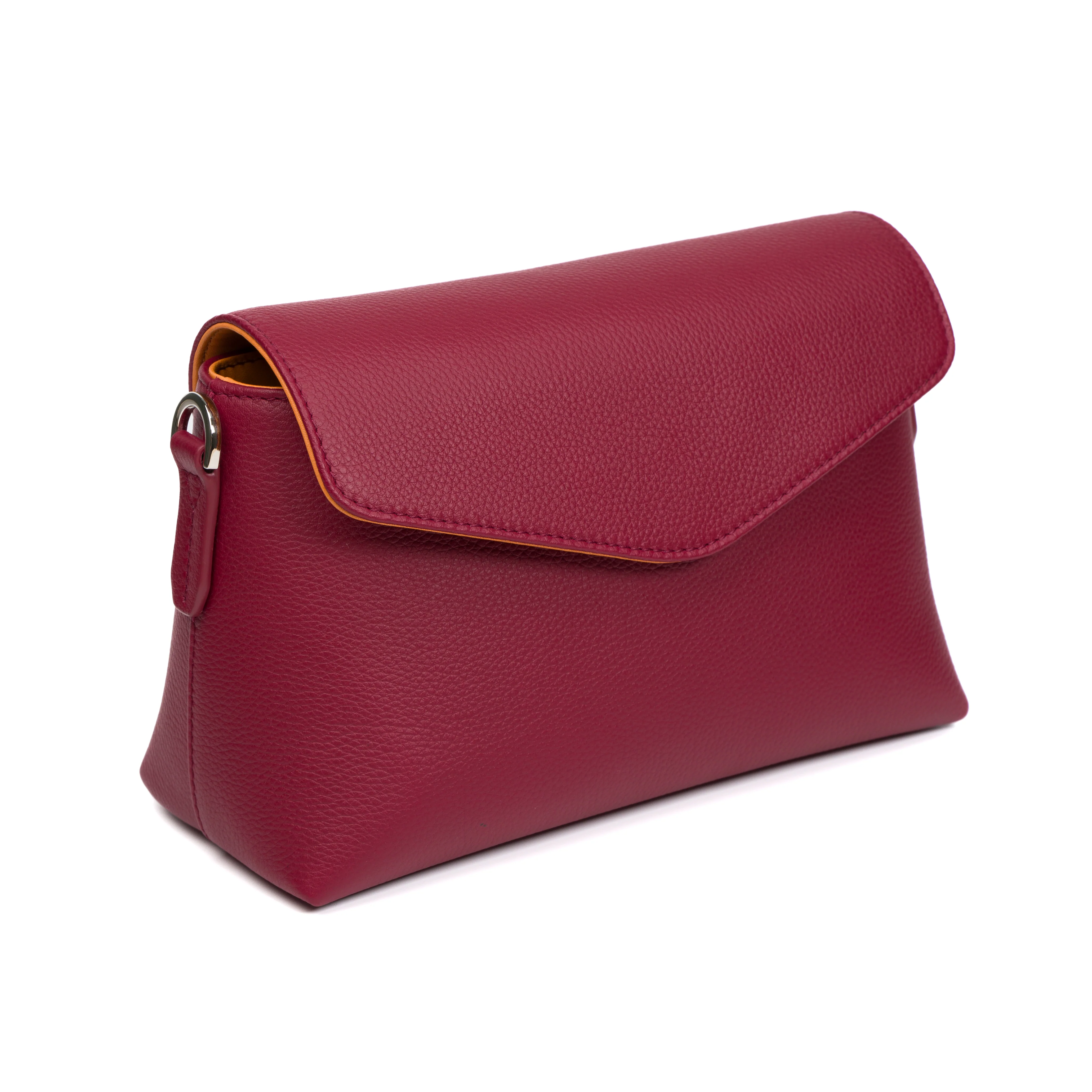 Helen | Pebbled Calf | Burgundy - Image 5