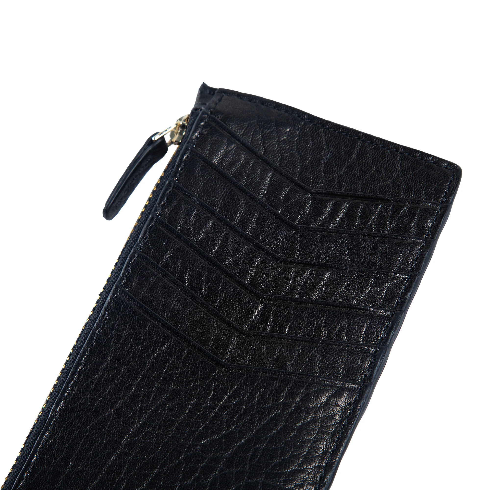 Isabel | Leather Card Case Wallet | Arizona Black - Image 3