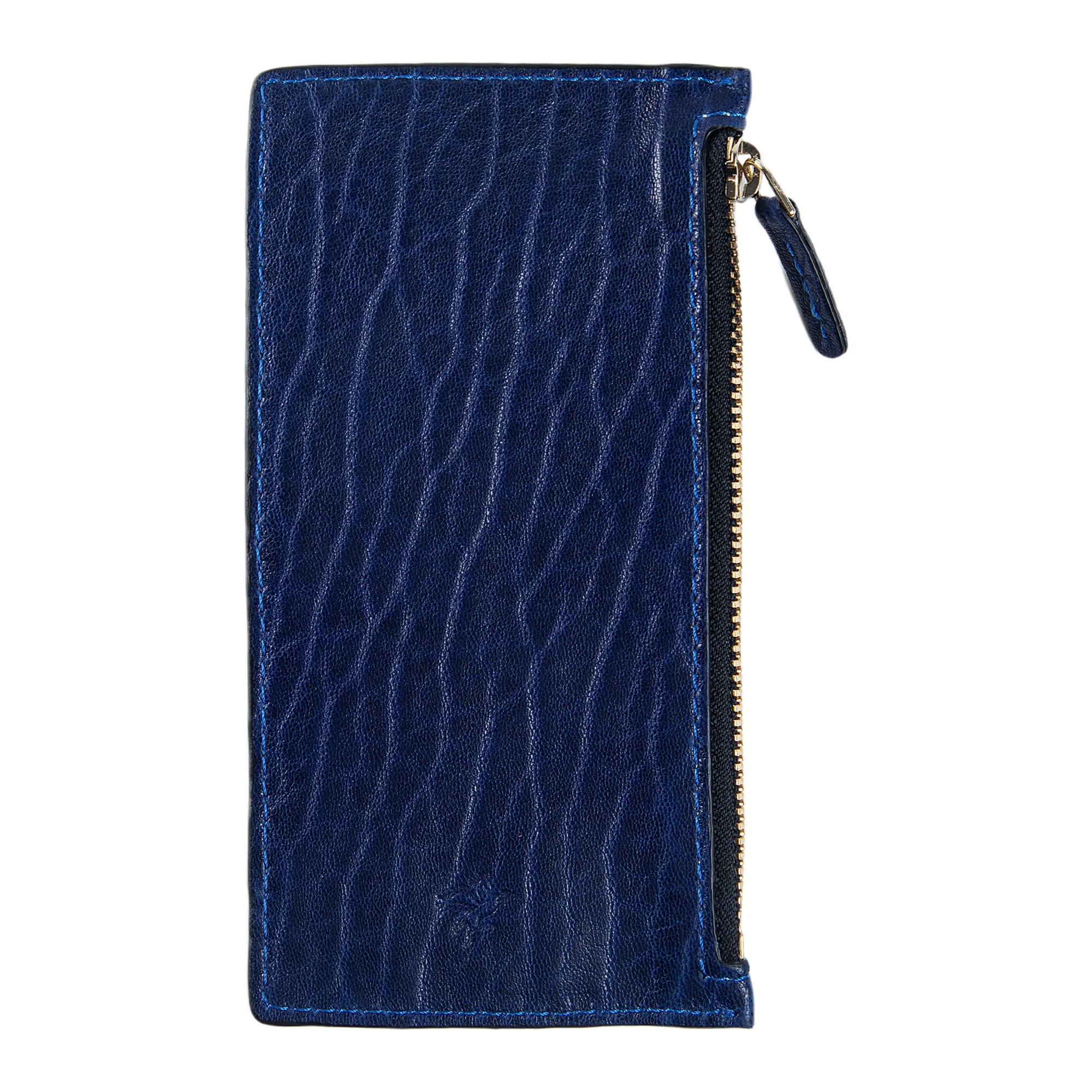 Isabel | Leather Card Case Wallet | Blue - Image 5