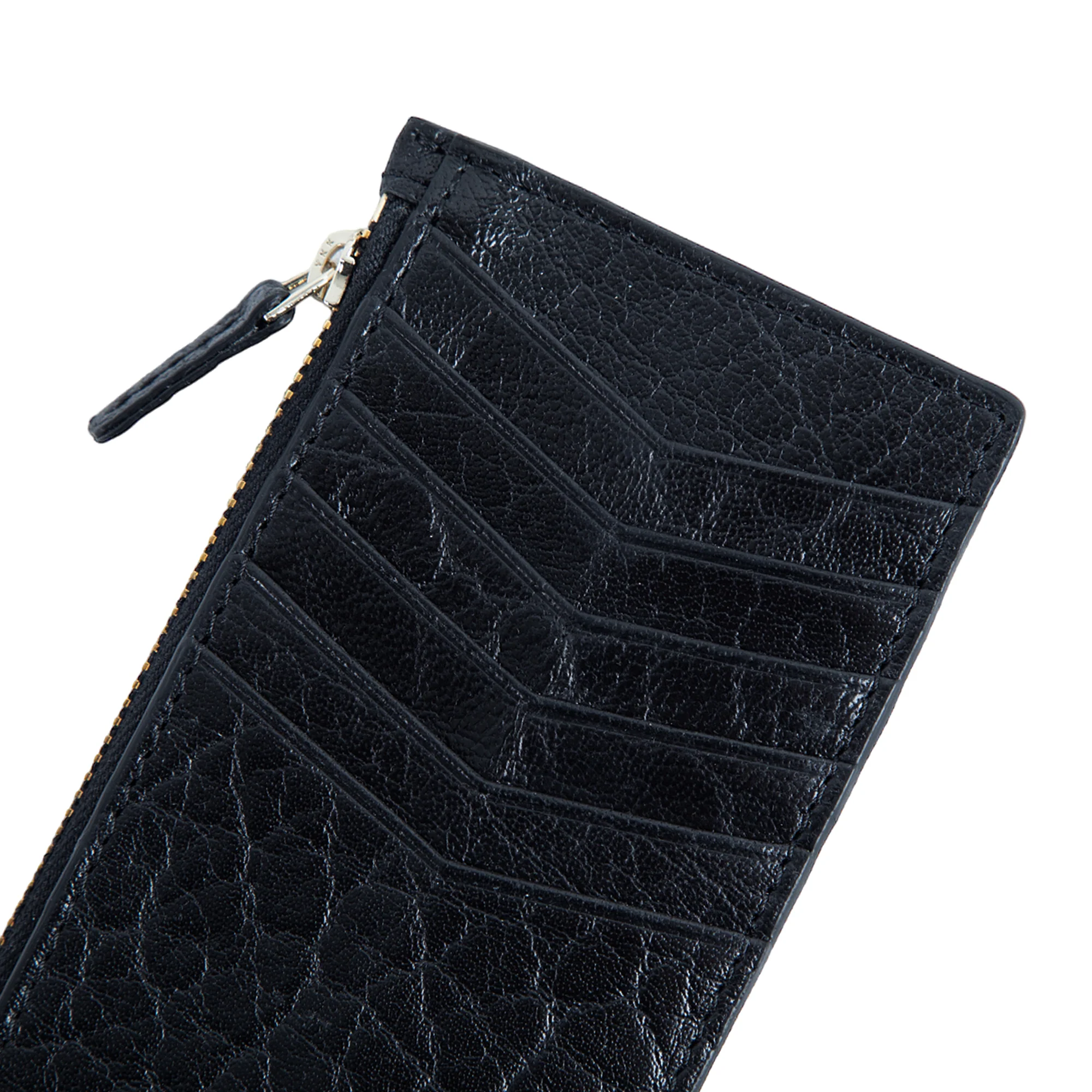 Isabel | Leather Card Case Wallet | Proctus Black - Image 3
