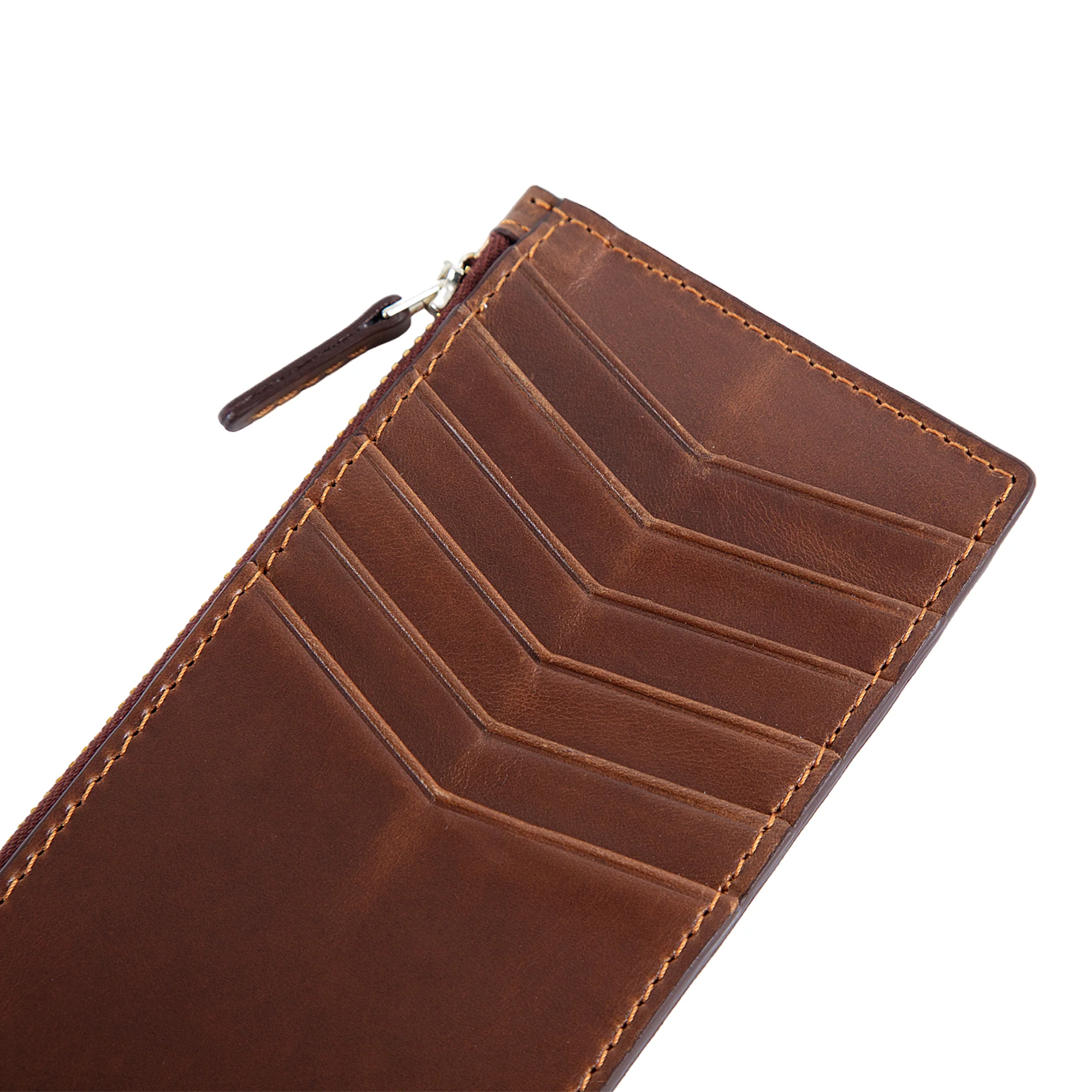 Isabel | Leather Card Case Wallet | Taba - Image 3
