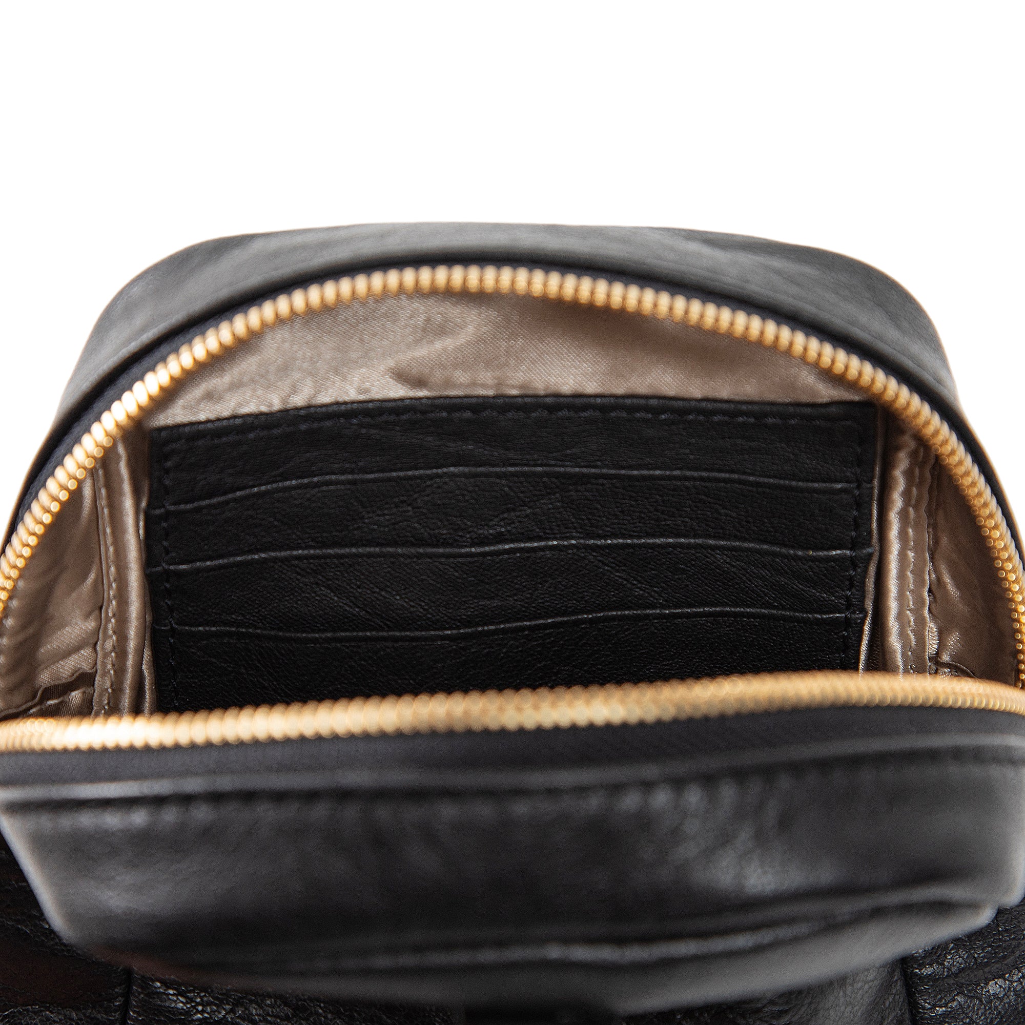 Kiara | Convertible Strap Mini Backpack & Crossbody Bag | Black - Image 2