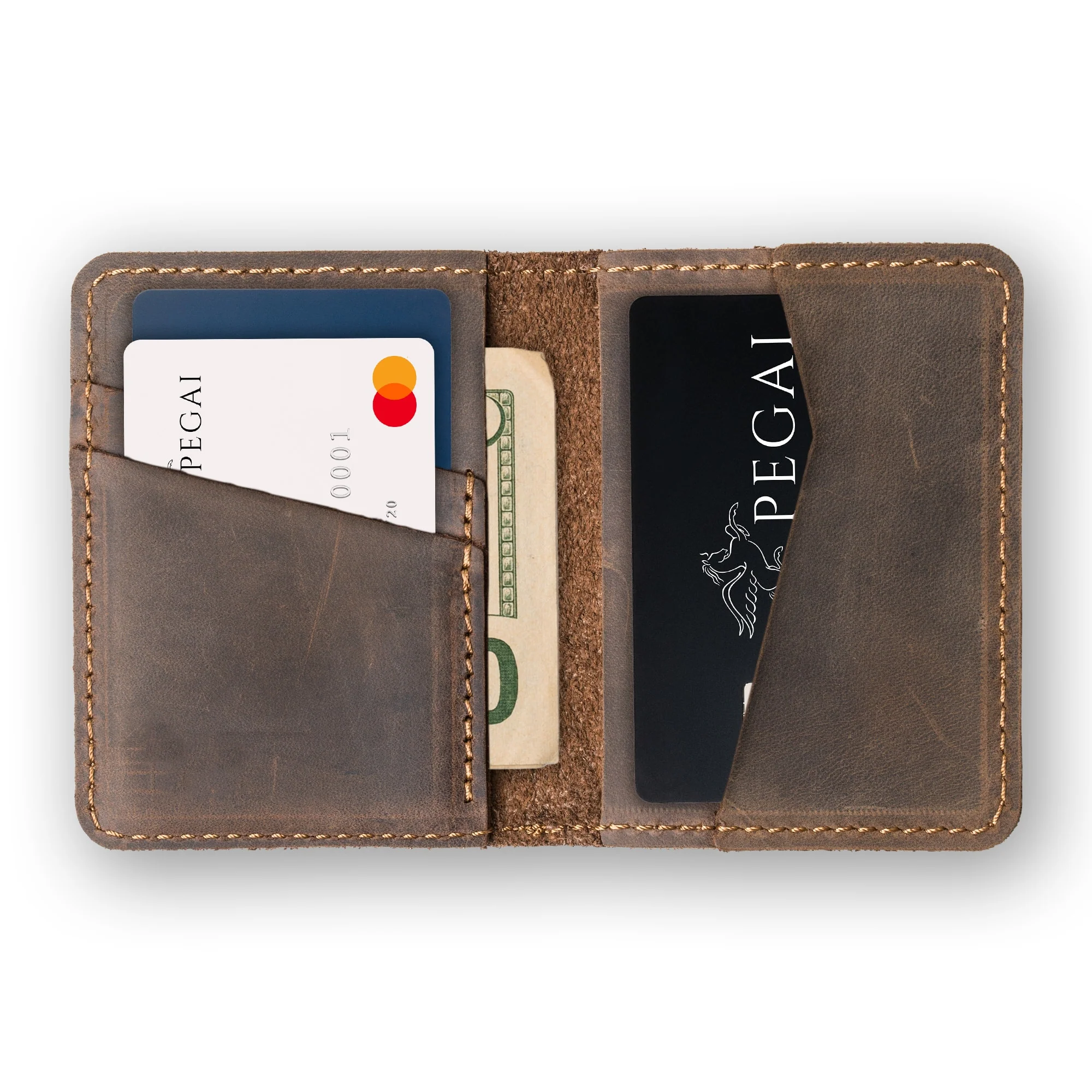 Knox | Slim Bifold Wallet | Chestnut - Image 7