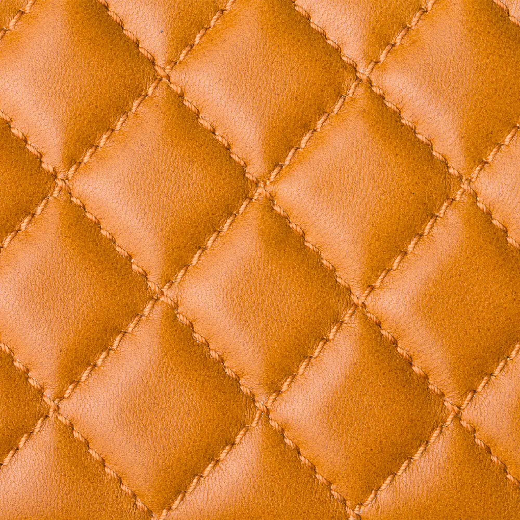 Leather Quilted Women's Wallet | Mustard | Sherry - Image 5