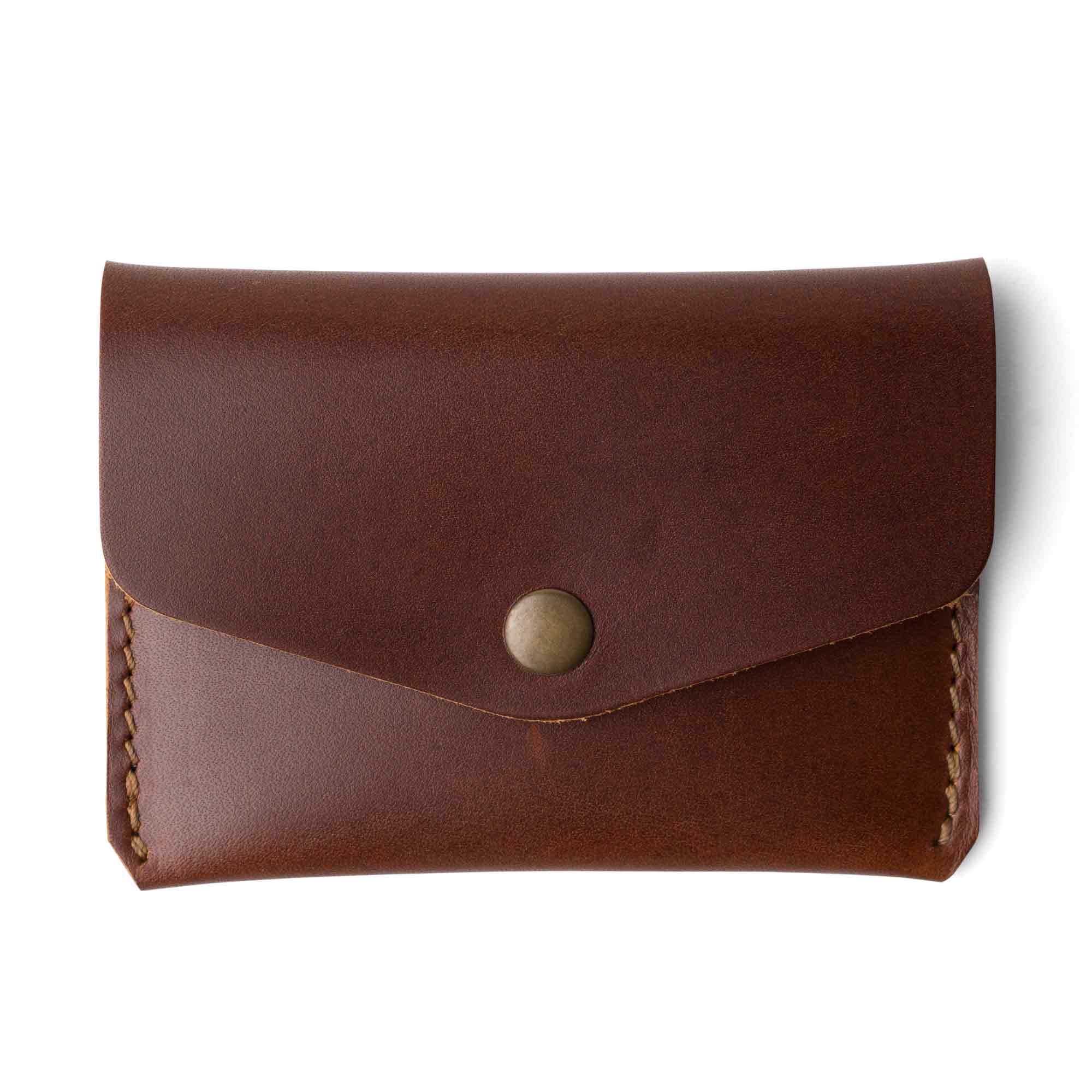 Leather Card Holder | Rum Brown | Seline - Image 3