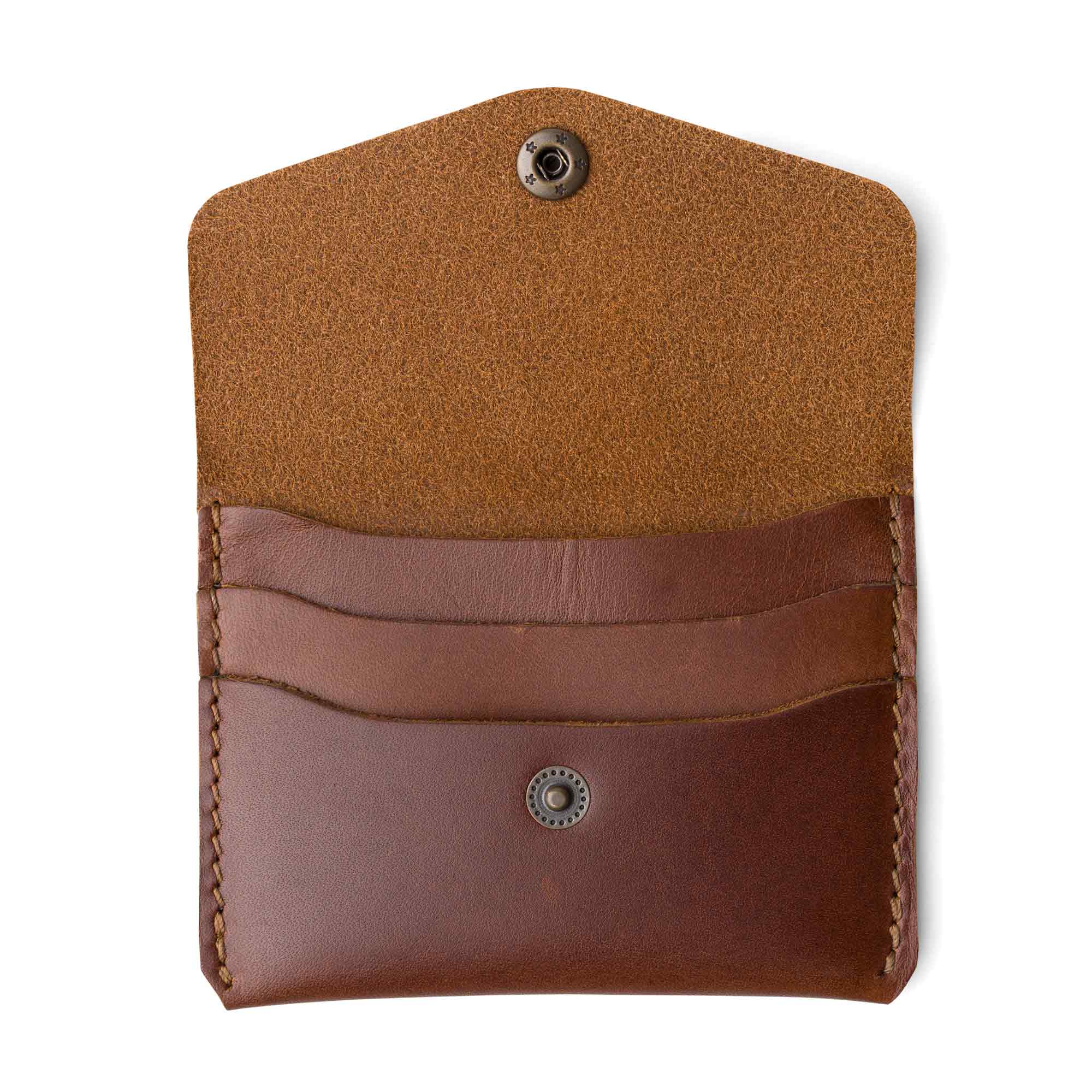Leather Card Holder | Rum Brown | Seline - Image 4