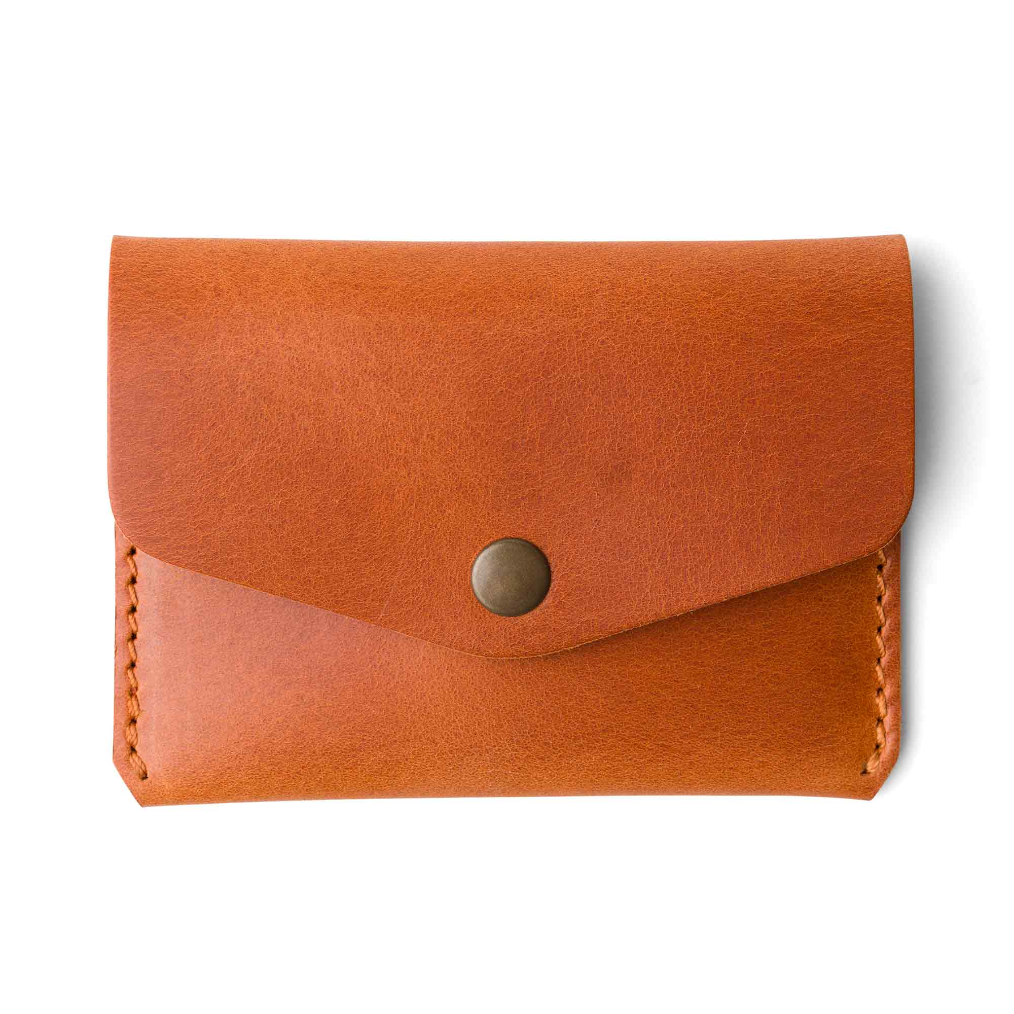 Leather Card Holder | Whiskey | Seline - Image 3