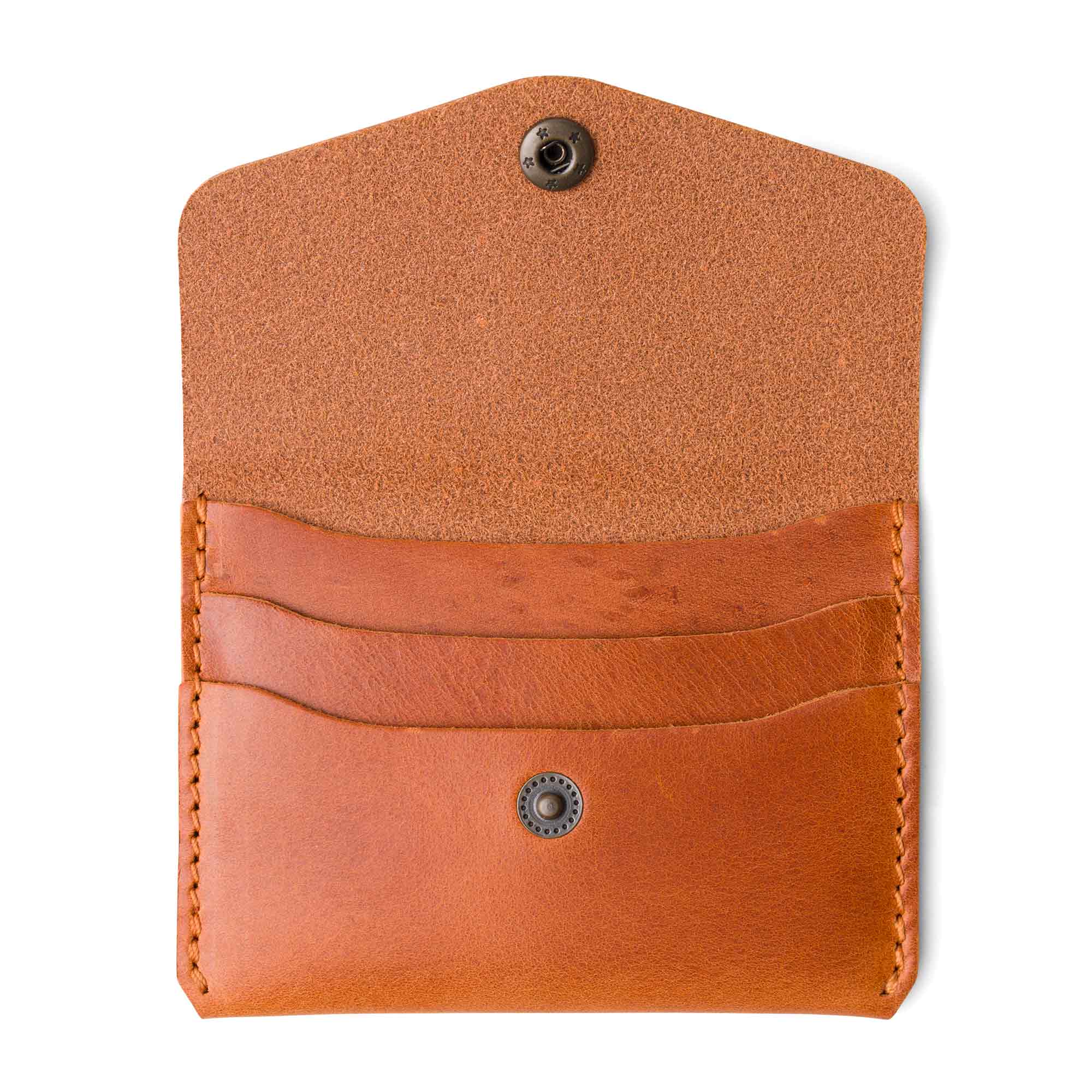 Leather Card Holder | Whiskey | Seline - Image 4