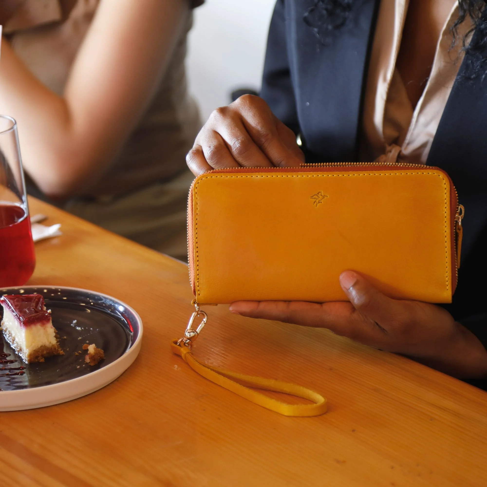 Leather Large Wallet | Rum Brown | Karla - Image 4