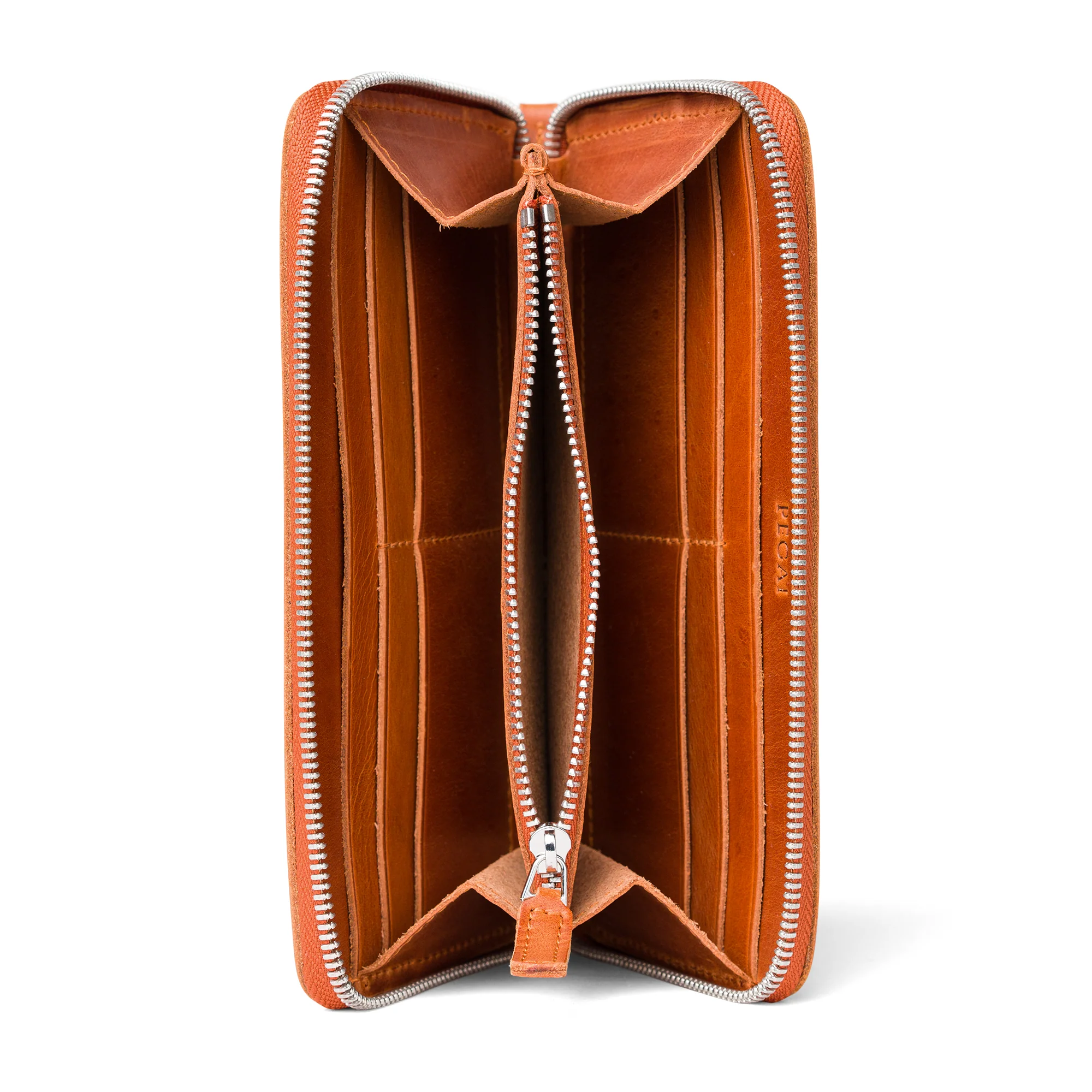 Leather Large Wallet | Whiskey | Karla - Image 5