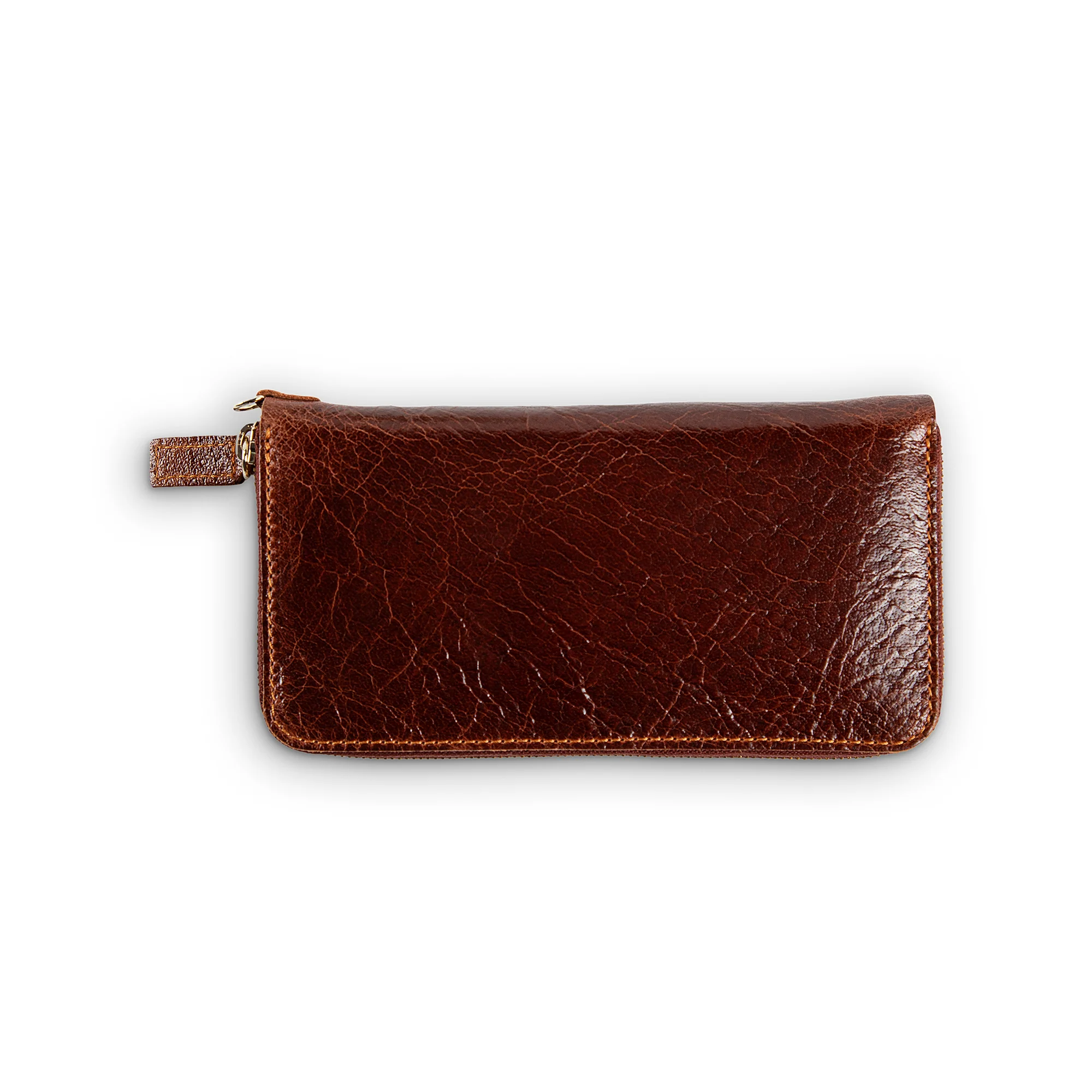 Leather Large Wallet | Cognac Brown | Karla - Image 6