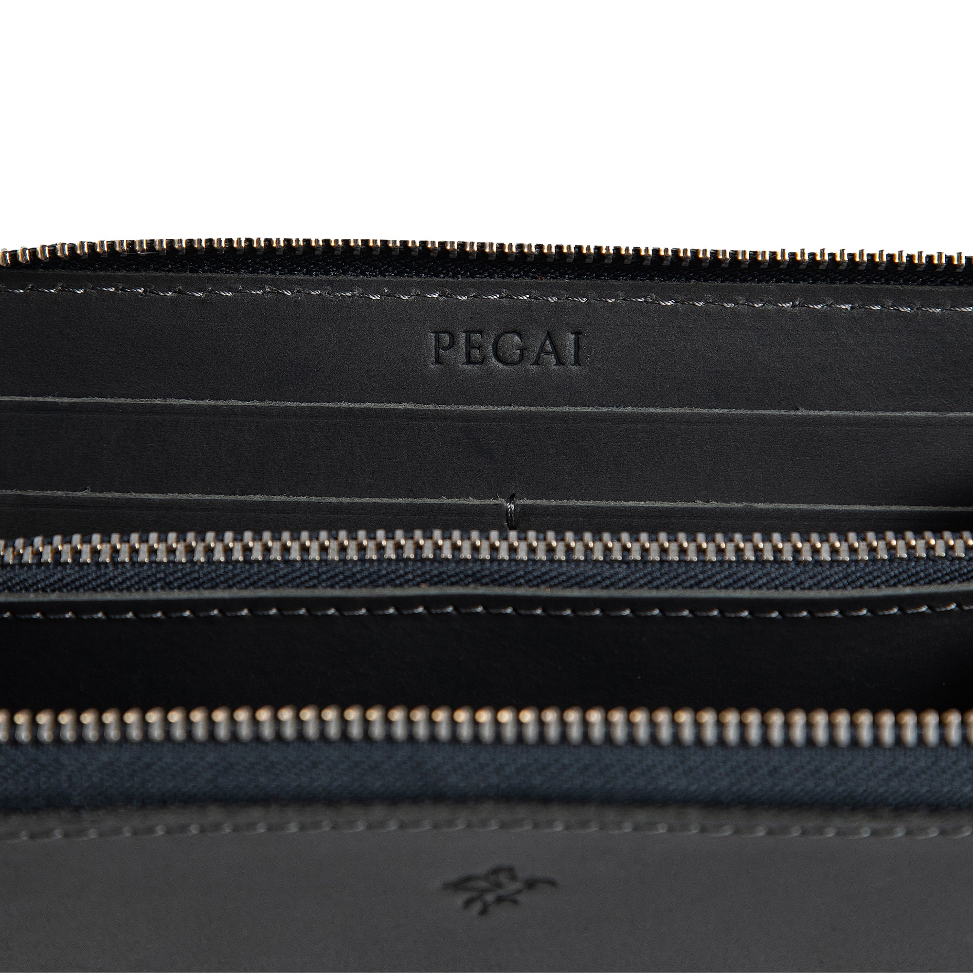 Leather Large Wallet | Smoke Grey | Karla - Image 5