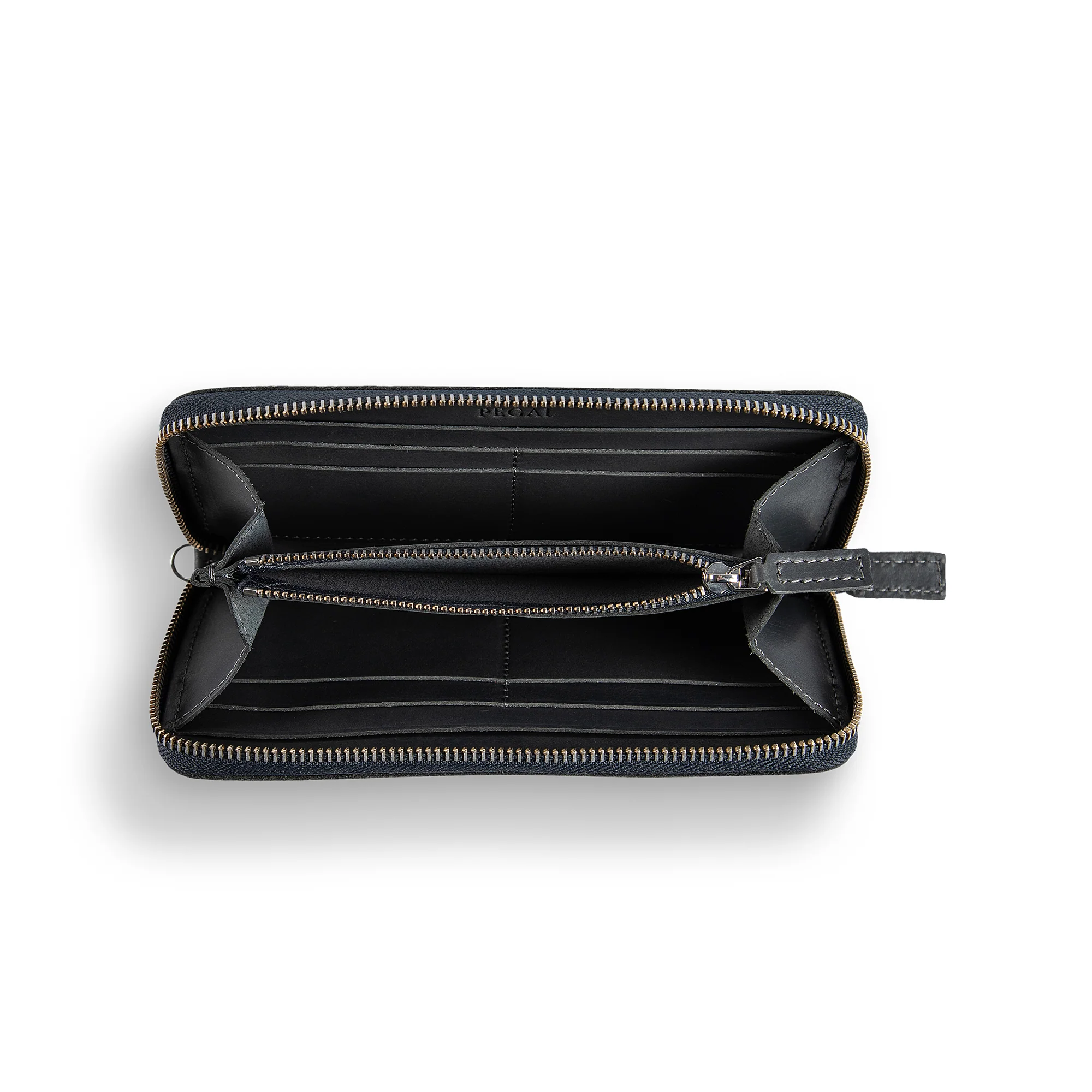 Leather Large Wallet | Smoke Grey | Karla - Image 6