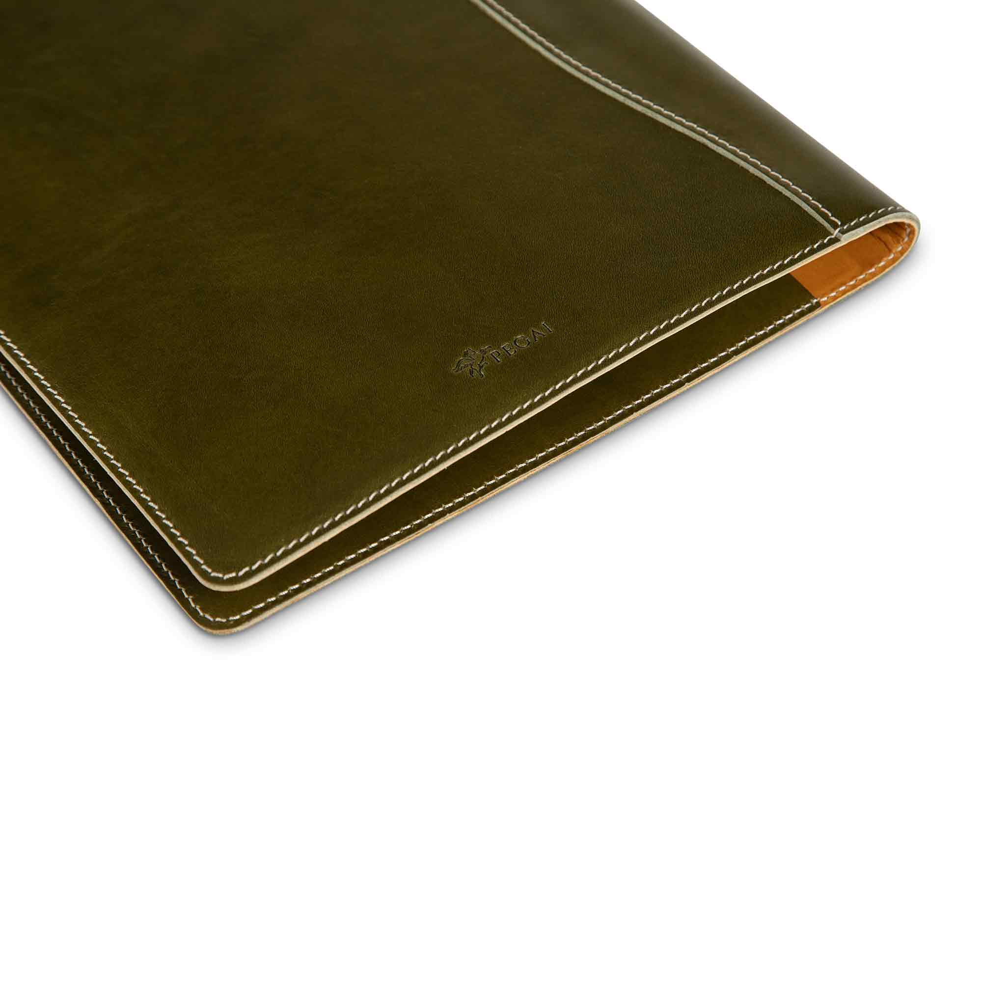 Marshall | Italian Leather Padfolio | Algae Green - Image 3