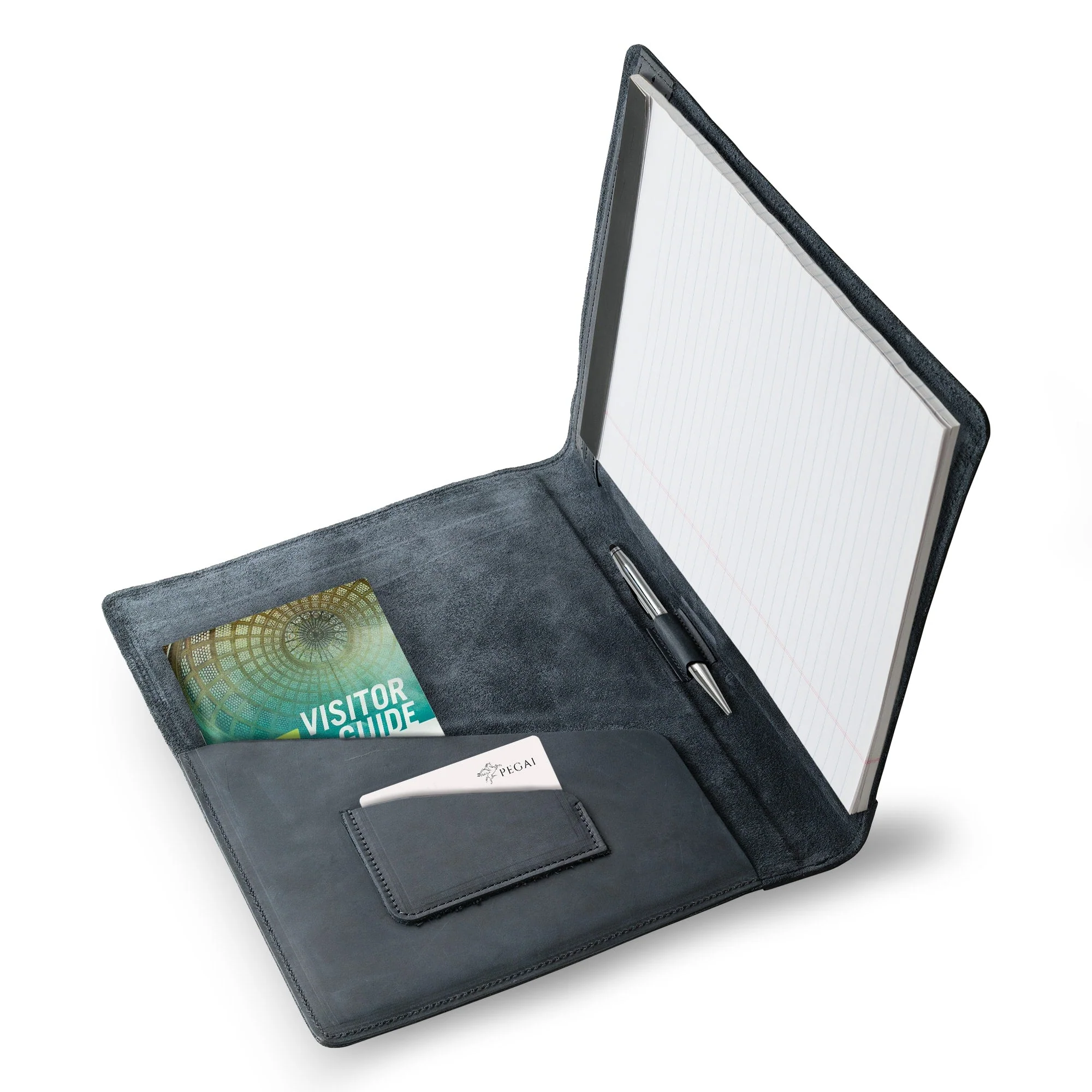 Marshall | Leather Padfolio | Charcoal - Image 3