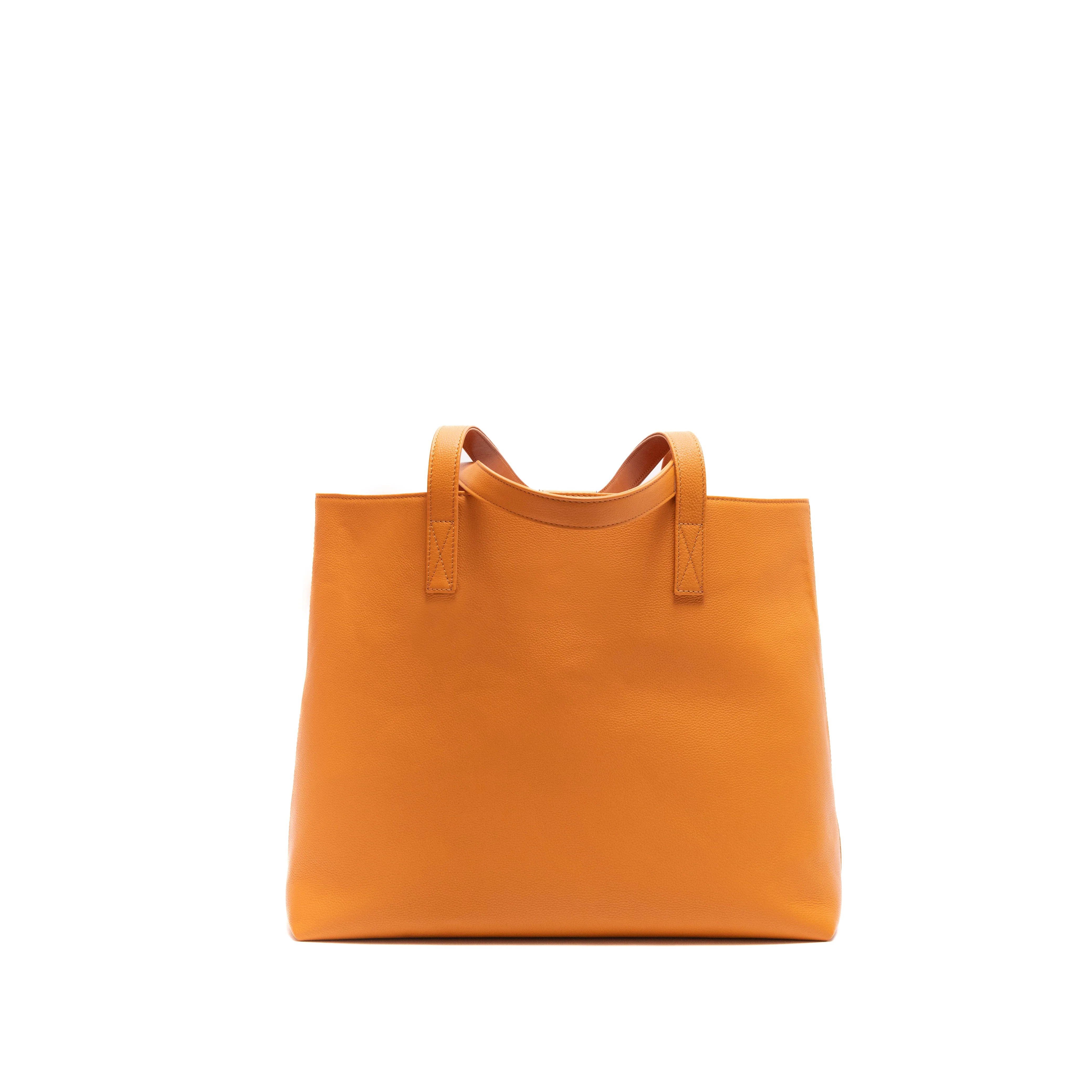Leather Tote | Sharon | Pebbled Taba - Image 3