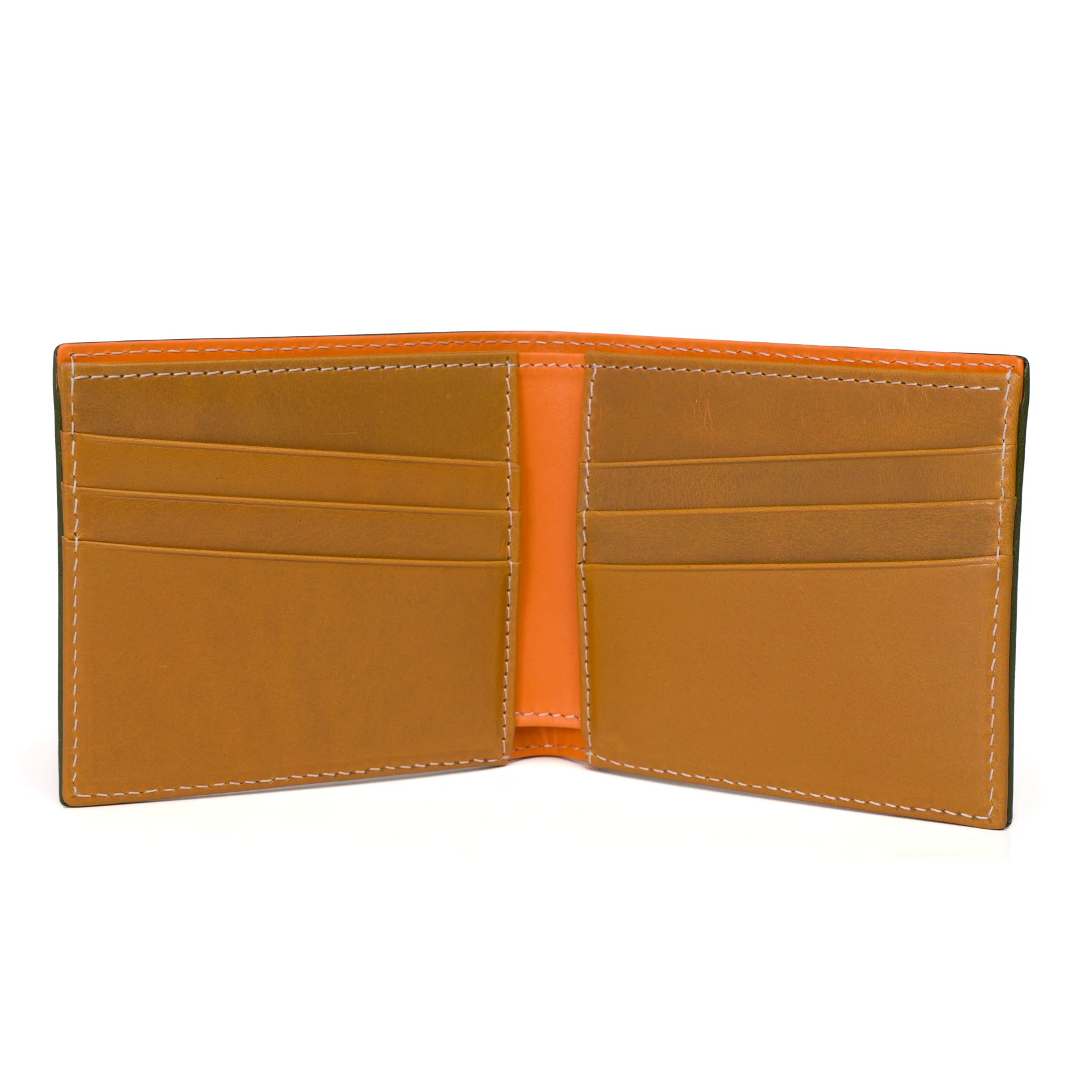 Malcolm | Italian Veg-Tan | Green & Mustard - Image 3