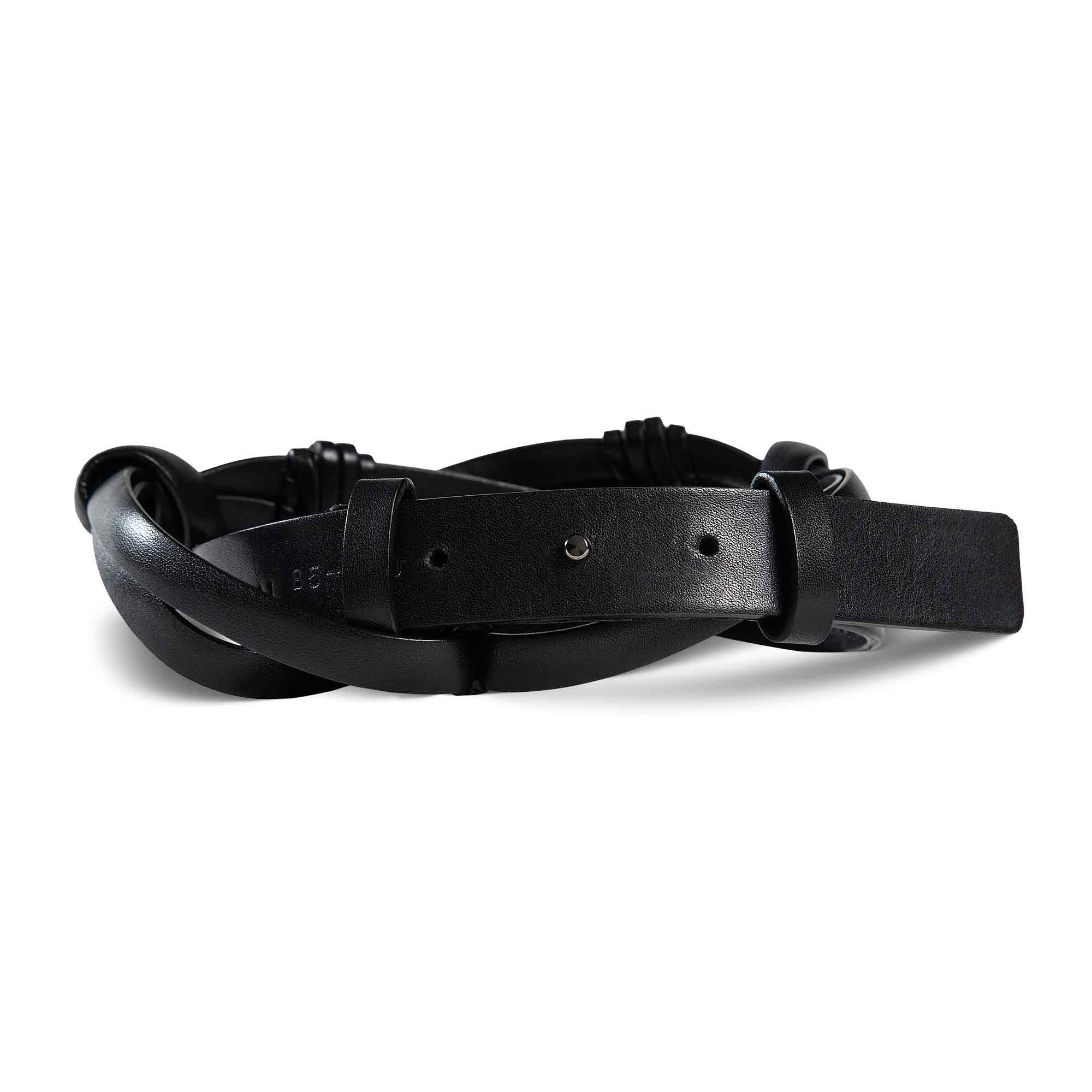 Womens Leather Belt | Margaret | Black - Image 3