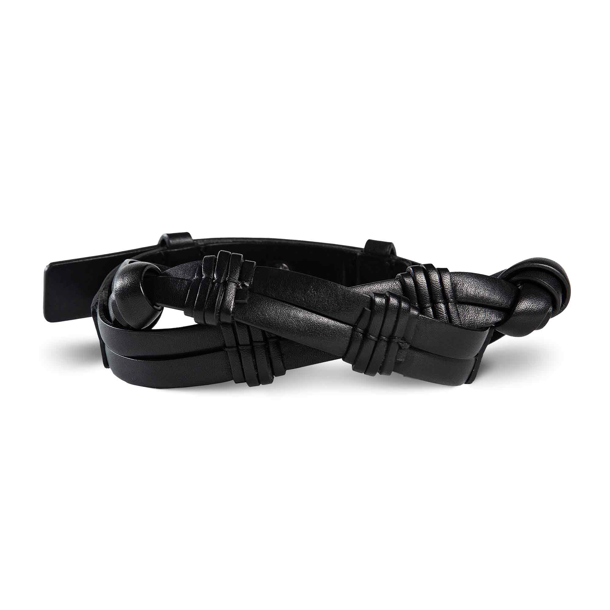 Womens Leather Belt | Margaret | Black - Image 4