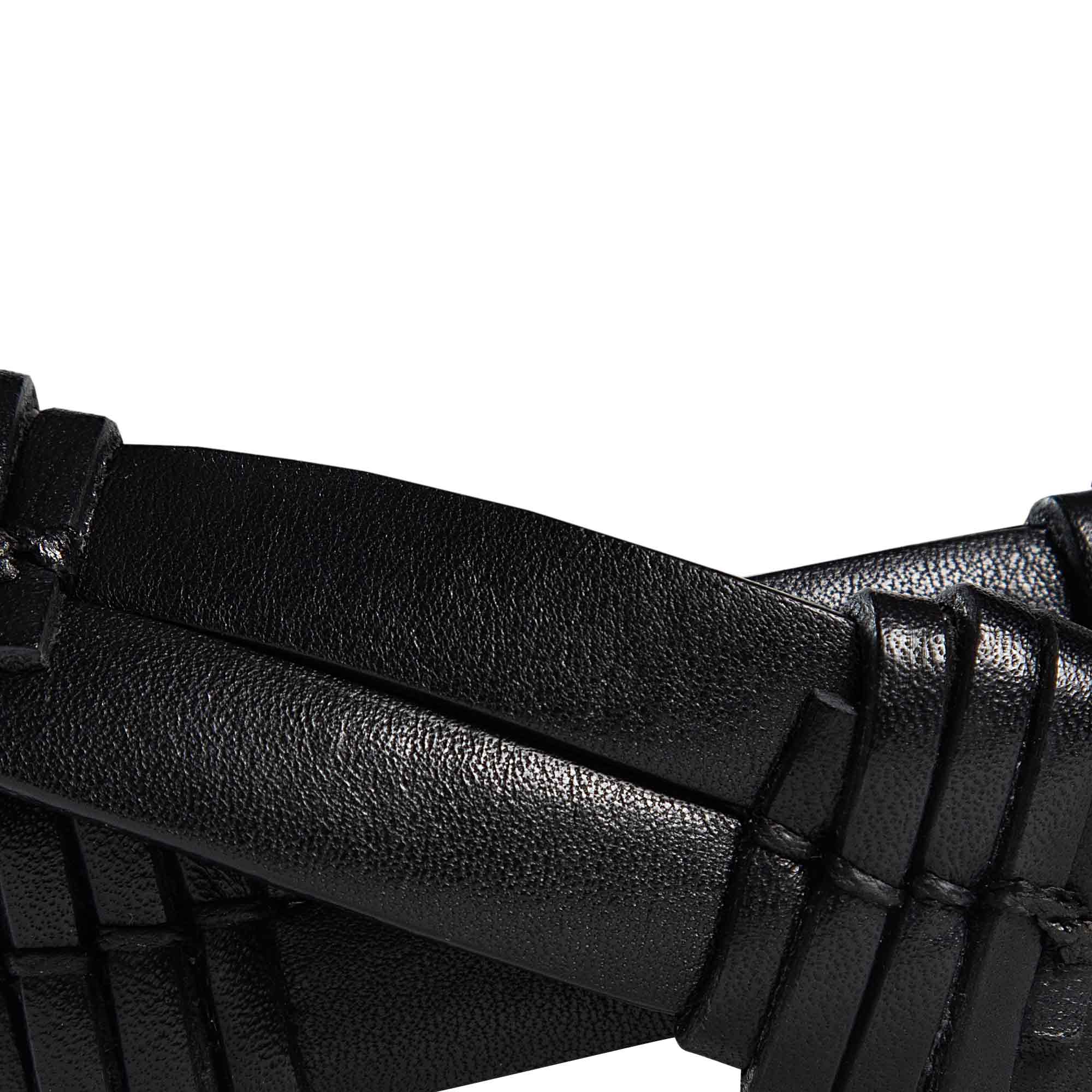 Womens Leather Belt | Margaret | Black - Image 5