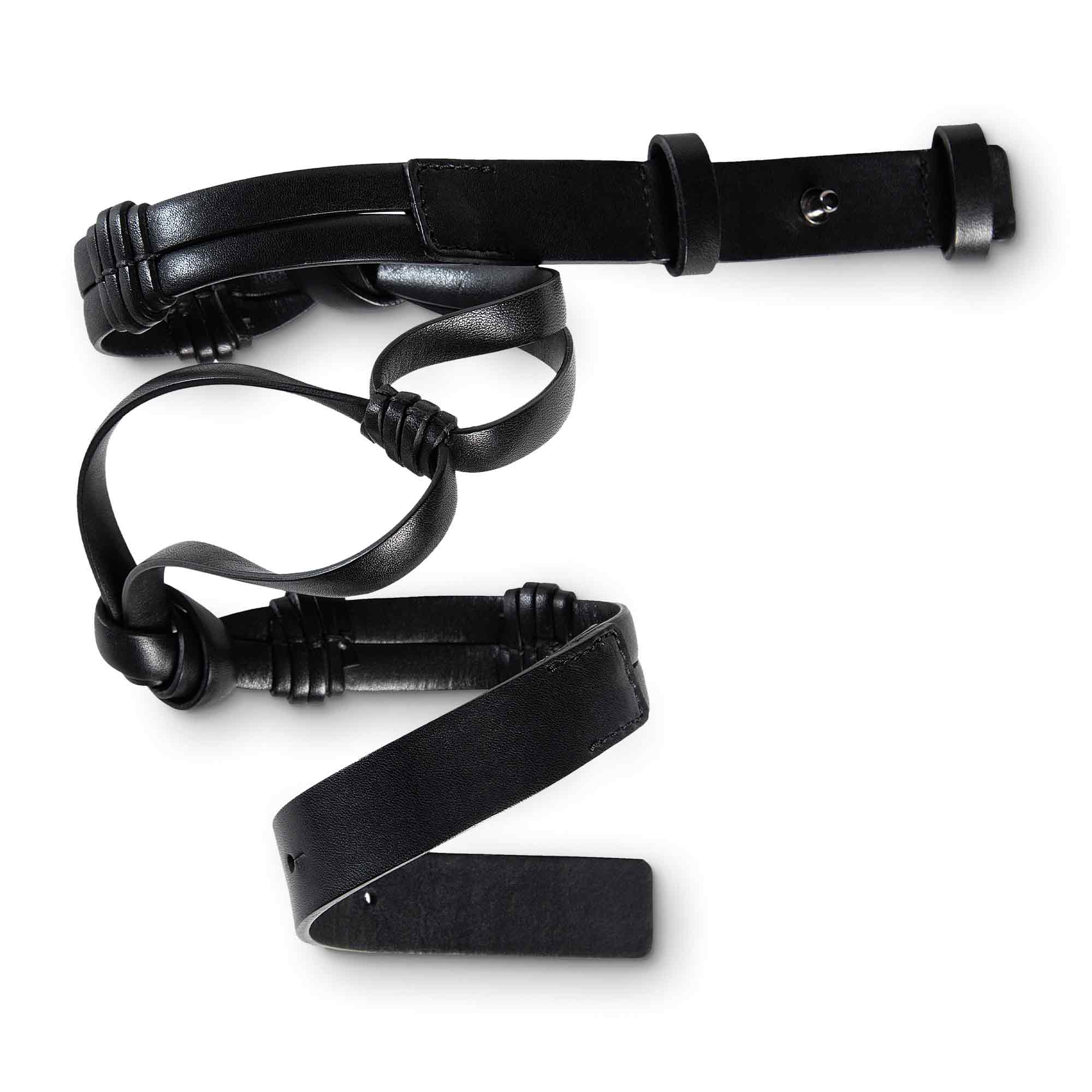 Womens Leather Belt | Margaret | Black - Image 6