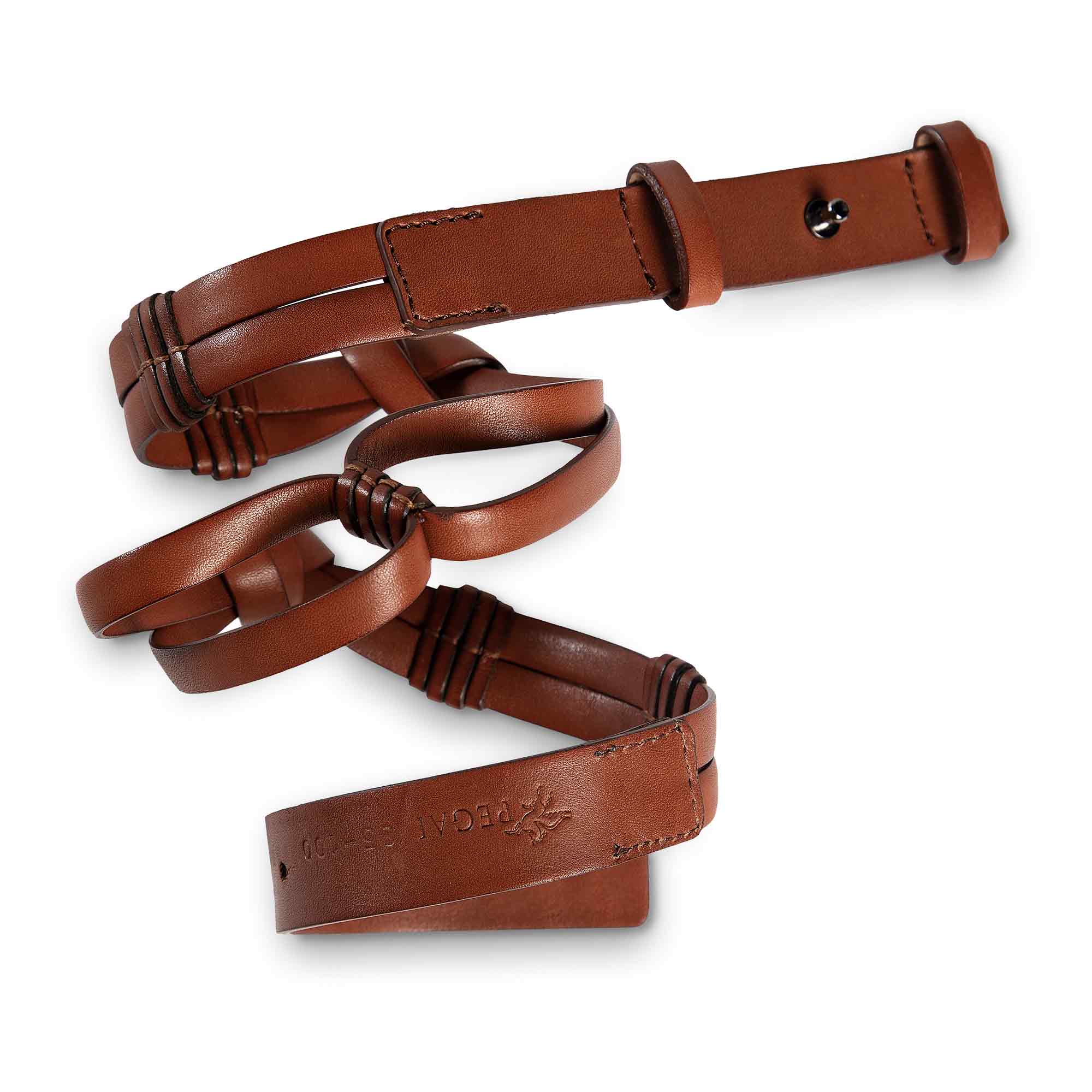 Womens Leather Belt | Margaret | Brown - Image 5
