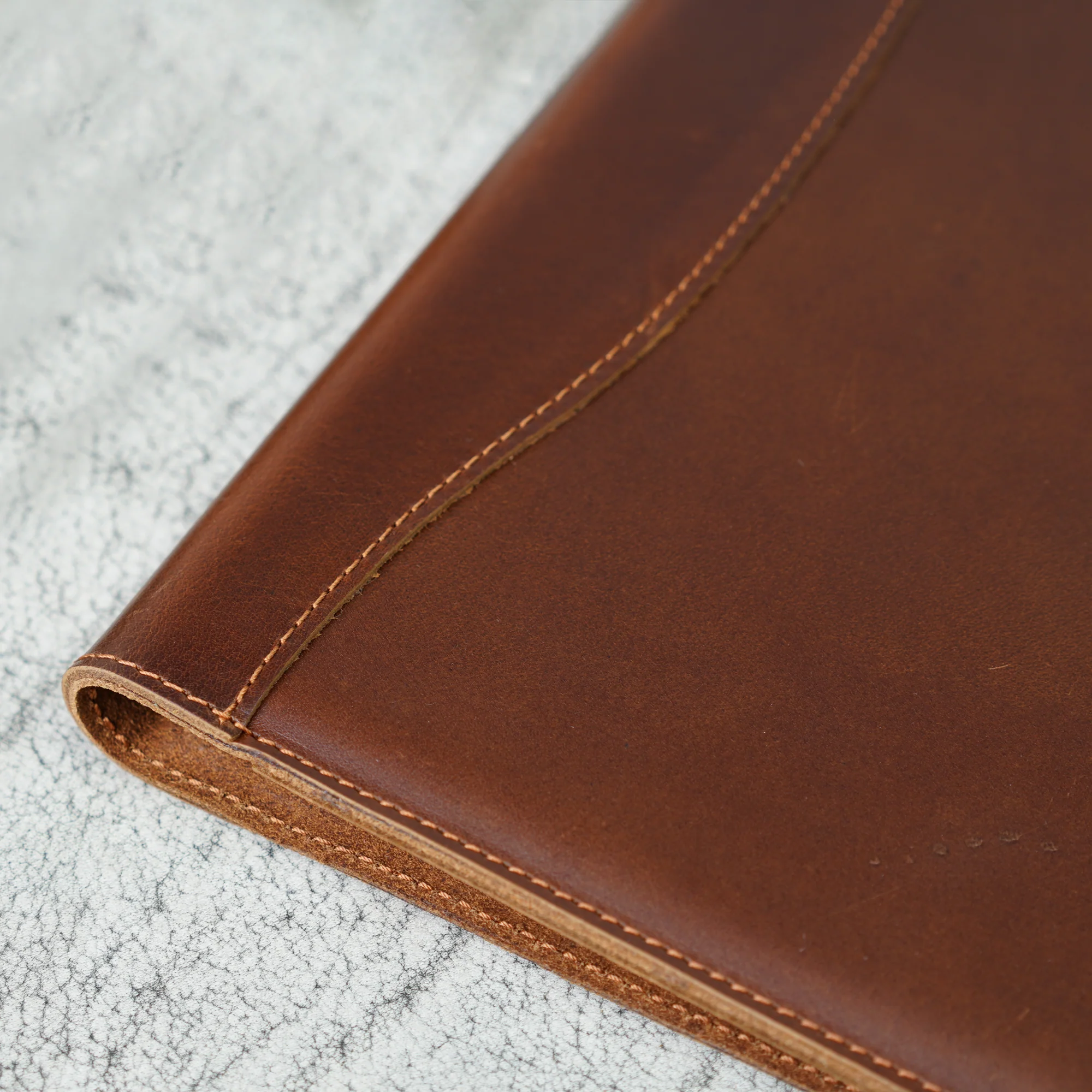 Marshall Leather Legal Padfolio | Djor Brown - Image 3