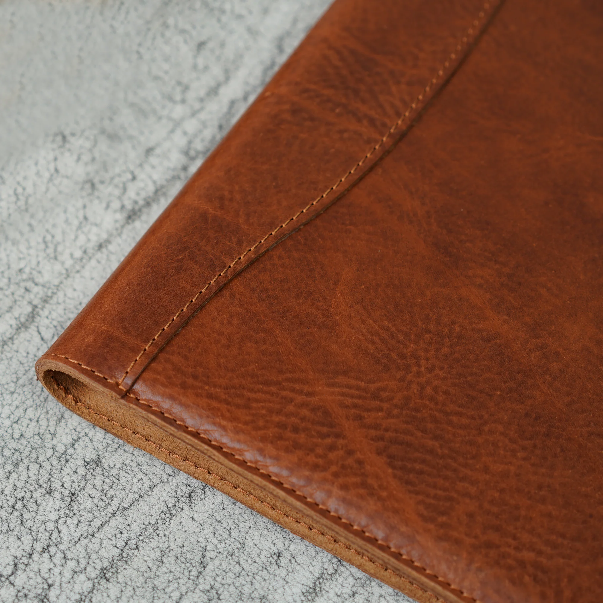 Marshall Leather Legal Padfolio | Missouri Dark Brown - Image 3