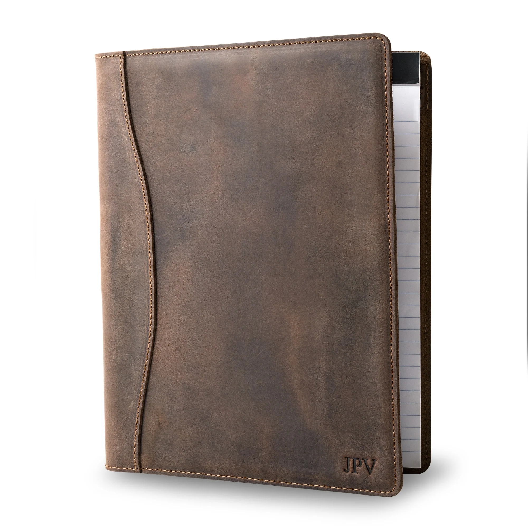 Marshall | Leather Padfolio | Chestnut - Image 3