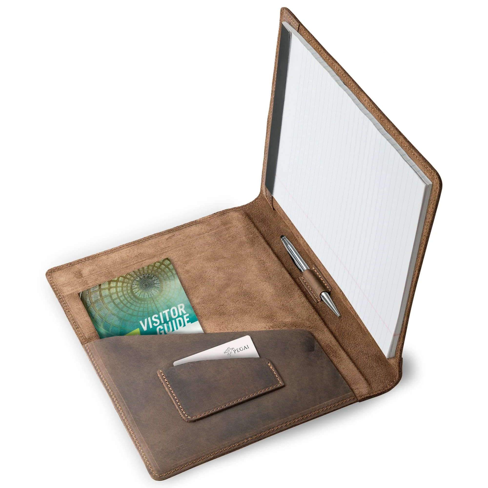 Marshall | Leather Padfolio | Chestnut - Image 4
