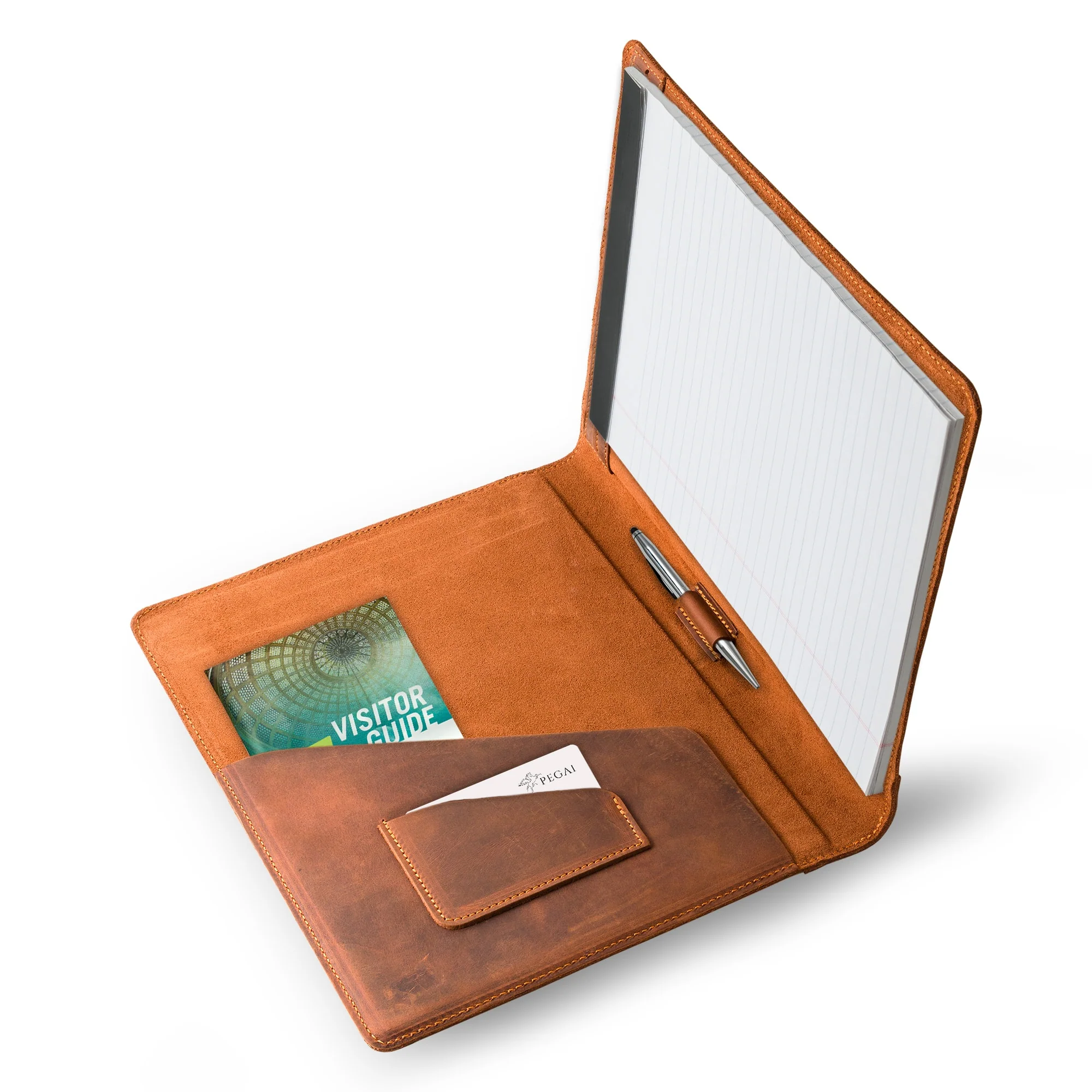 Marshall | Leather Padfolio | Mahogany - Image 3